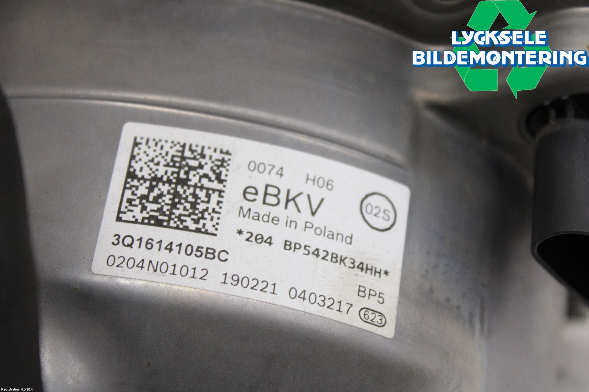 Skoda SUPERB 16-24 Bromsservo