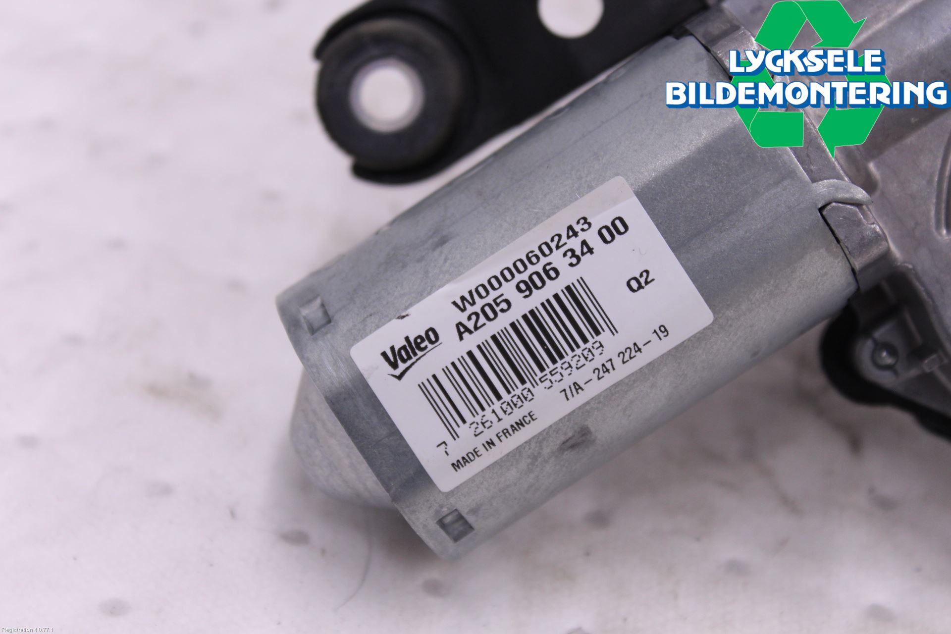 Mercedes-Benz MB C-KLASS (W205) 14-21 Torkarmotor Baklucka