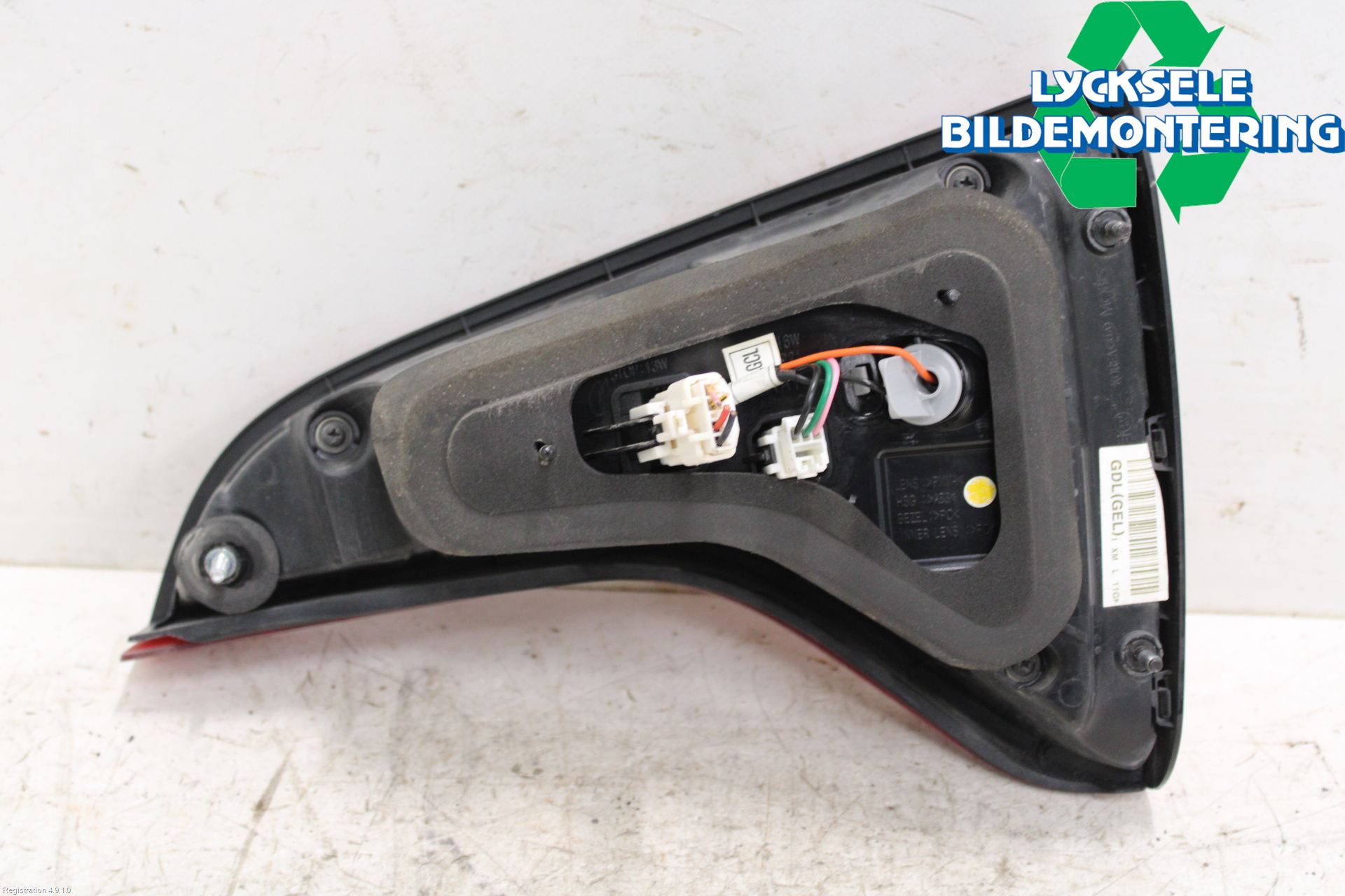 Kia SORENTO 10-14 Bakljus Lucka Vä