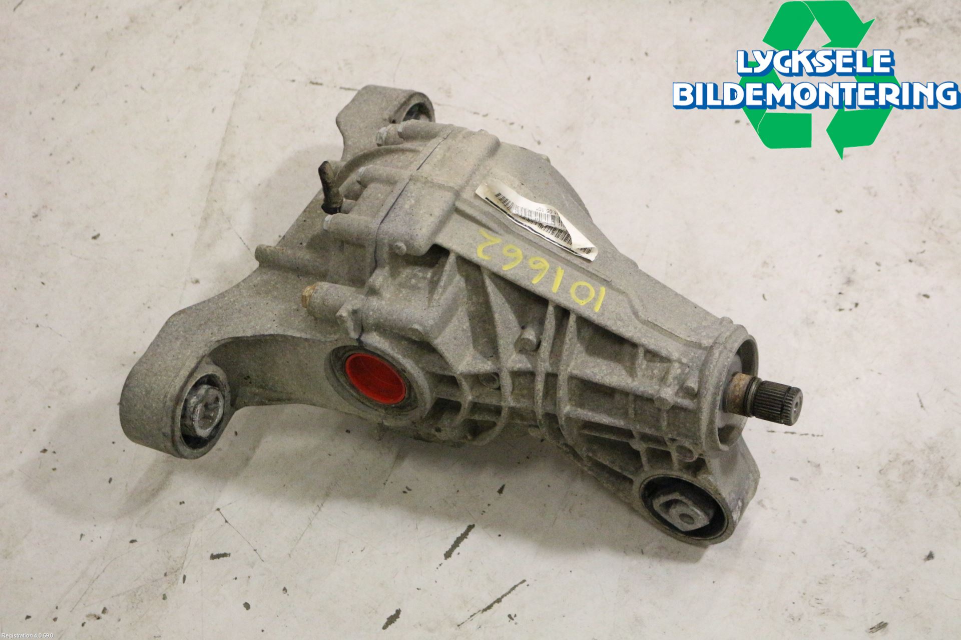 Volkswagen VW TOUAREG 7L 03-10 Bakväxel-Diff