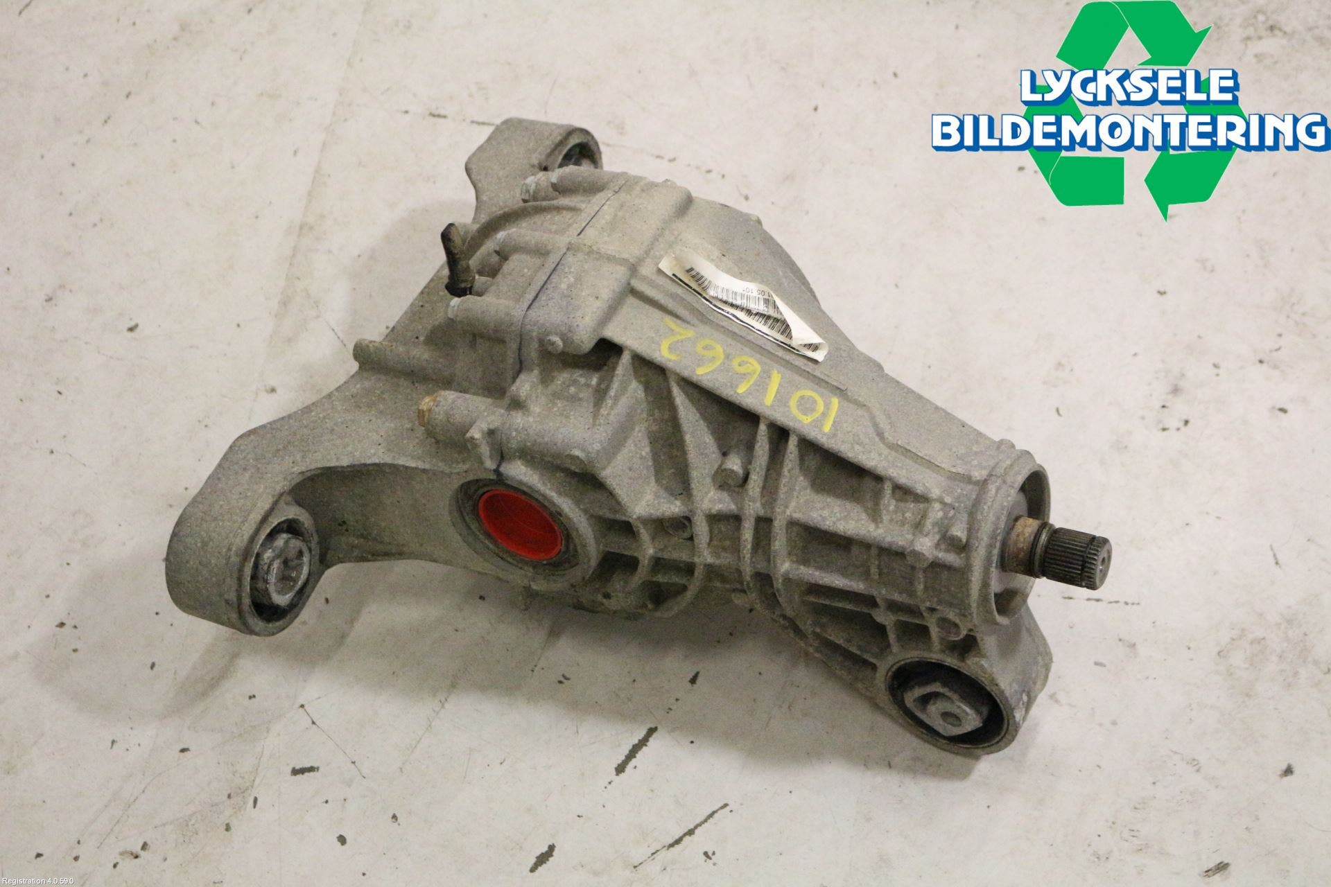 Volkswagen VW TOUAREG 7L 03-10 Bakväxel-Diff