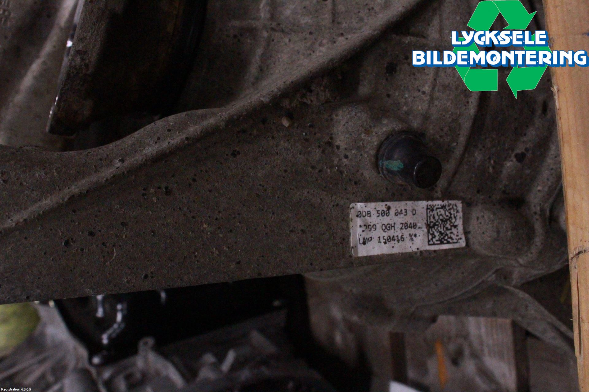 Audi A4/S4 B9 16-19 Bakväxel-Diff