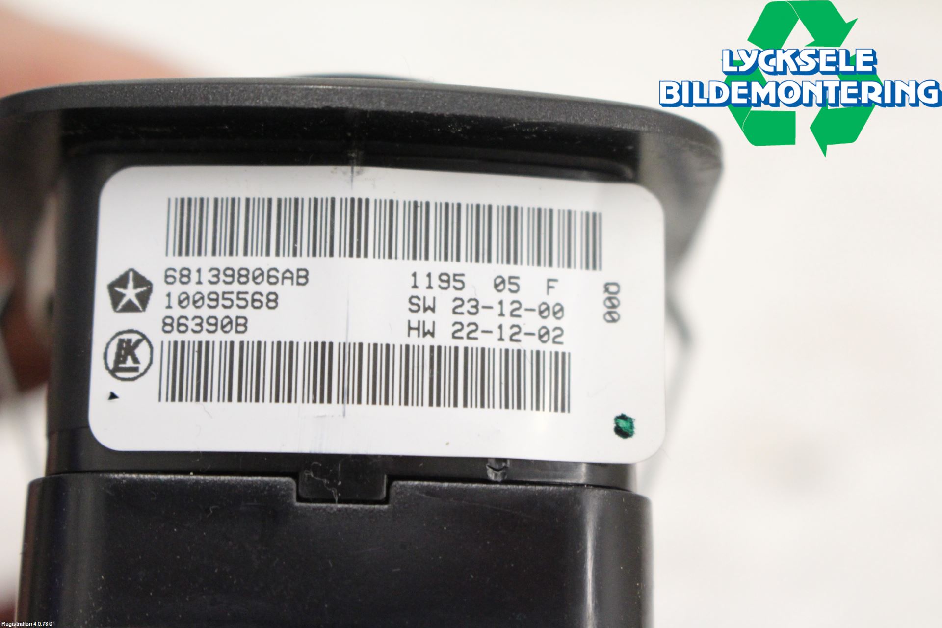 Fiat FREEMONT Strömställare Elhiss