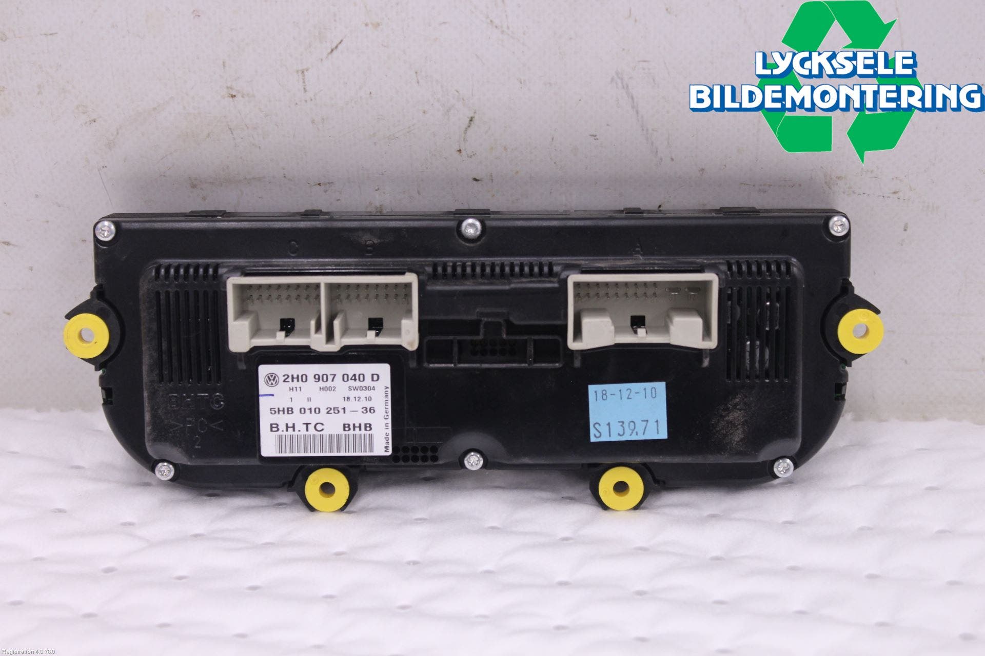 Volkswagen VW AMAROK 2H 10-22 Ac Styrenhet Ac Manöveren