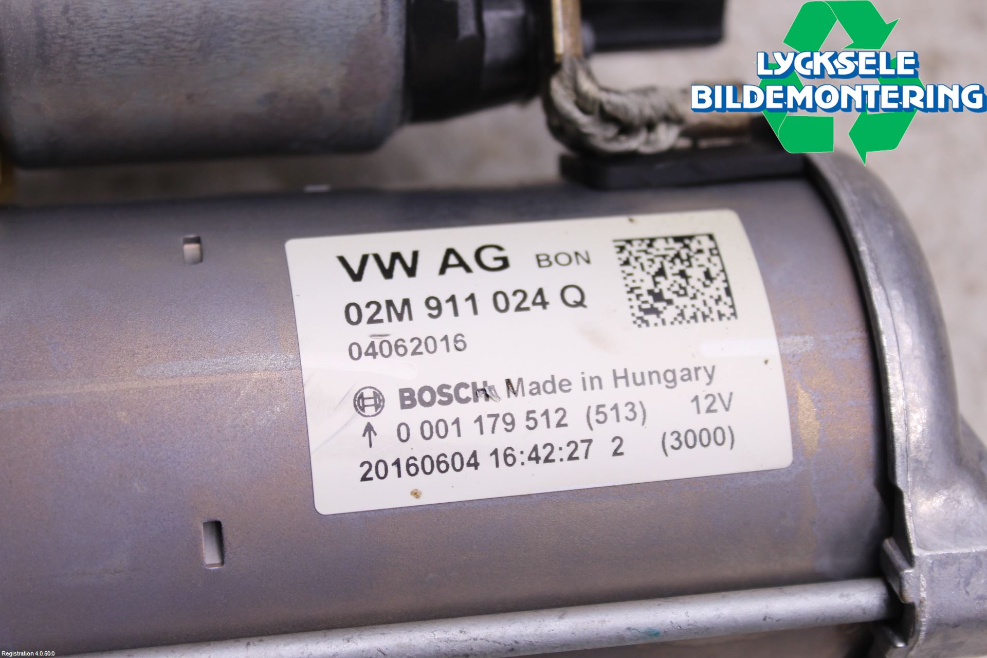 Volkswagen VW POLO 10-17 Startmotor