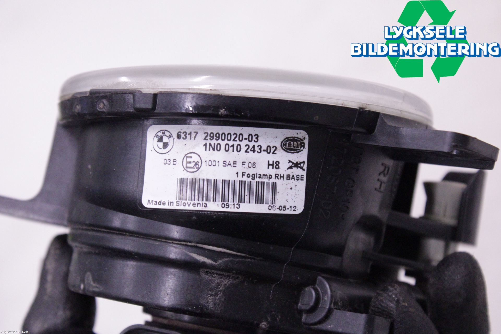 BMW X1 E84 10-15 Dimljus-Varselljus Fram