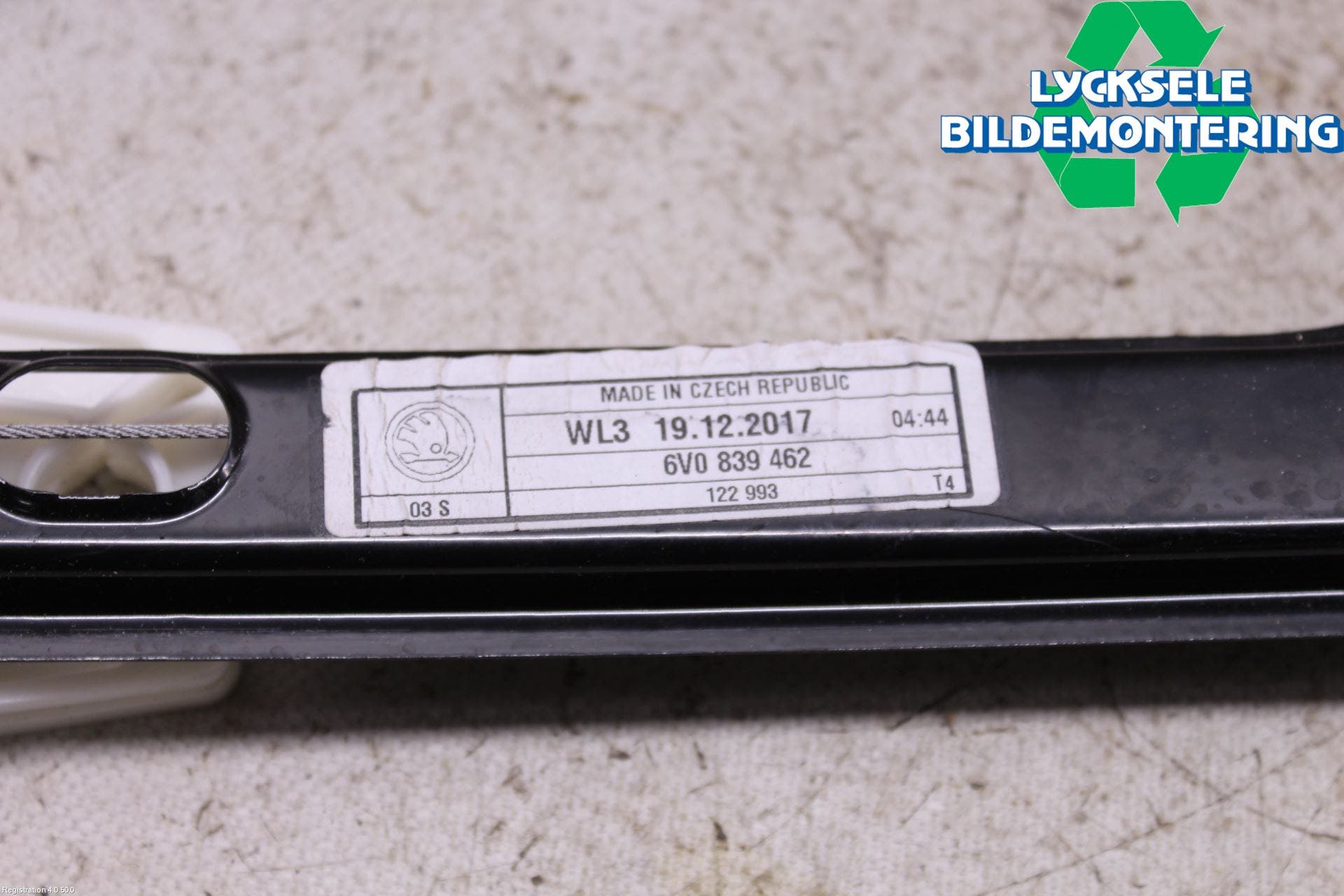 Skoda FABIA 15-21 Fönsterhissmekanism