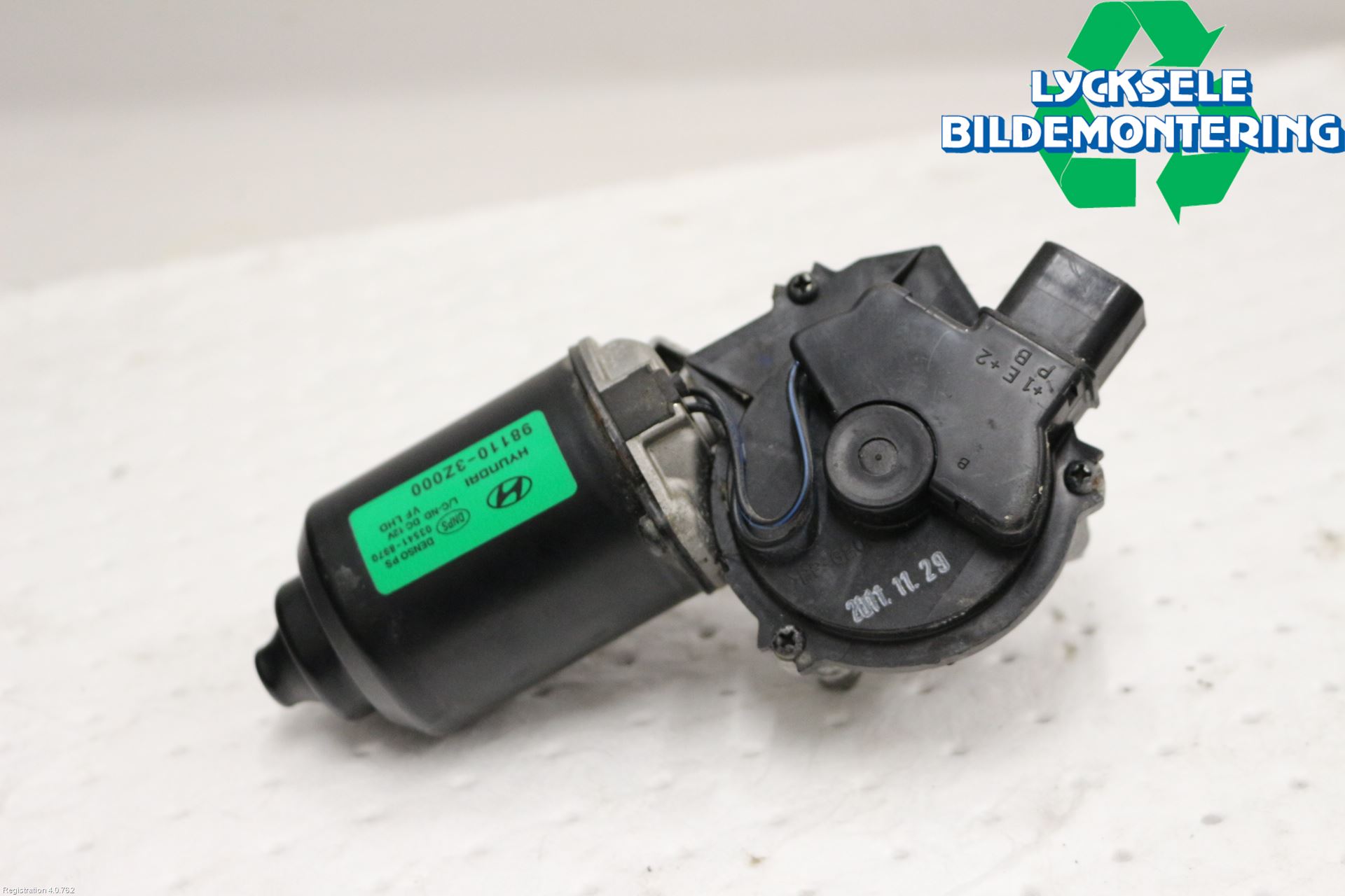 Hyundai i40 08-15 Torkarmotor Vindruta