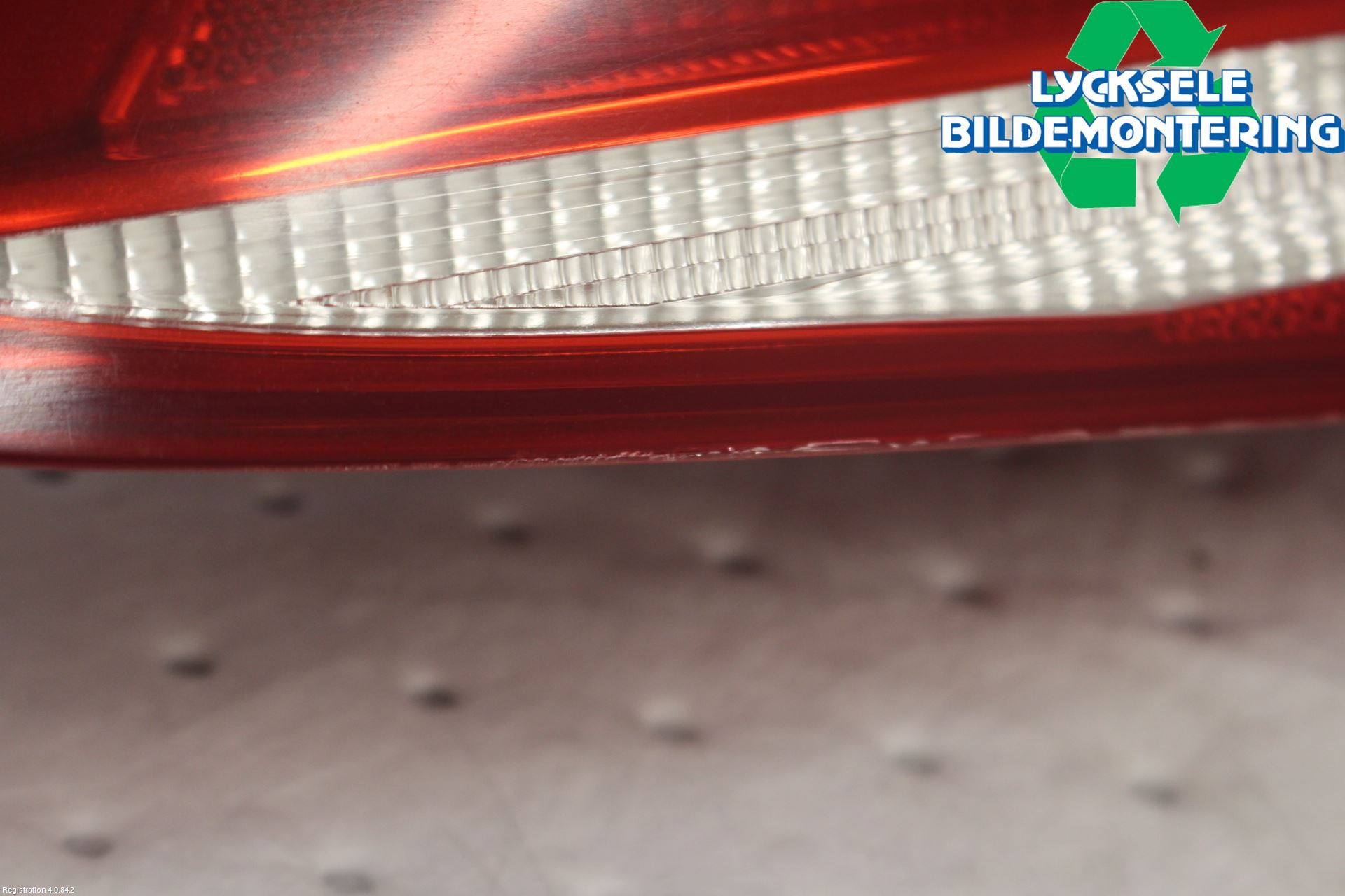 Volkswagen VW PASSAT 11-14 Bakljus Lucka Hö