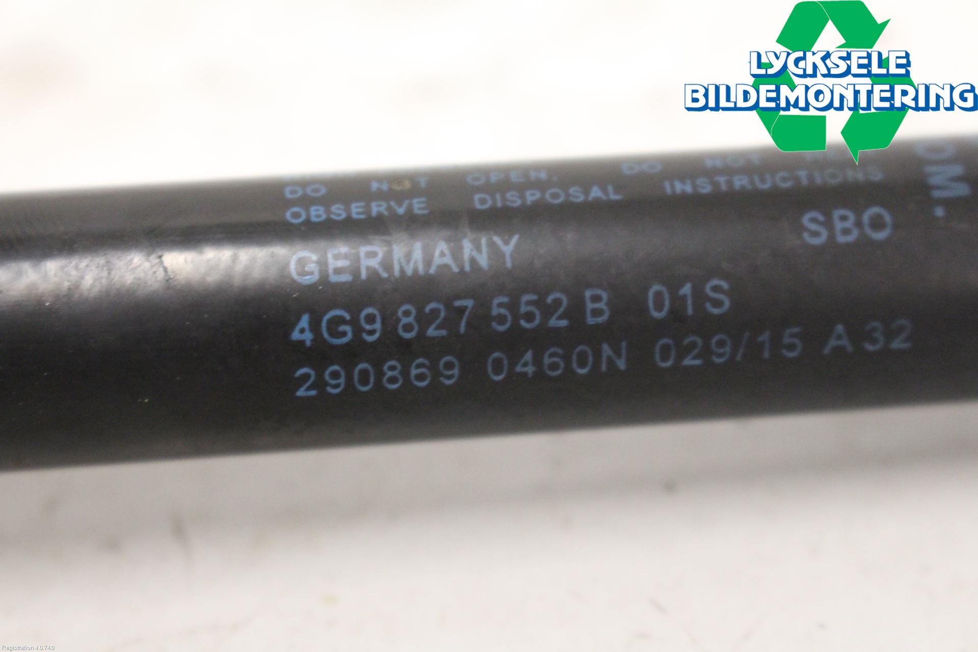 Audi A6 ALLROAD 12-18 Gasfjäder Baklucka