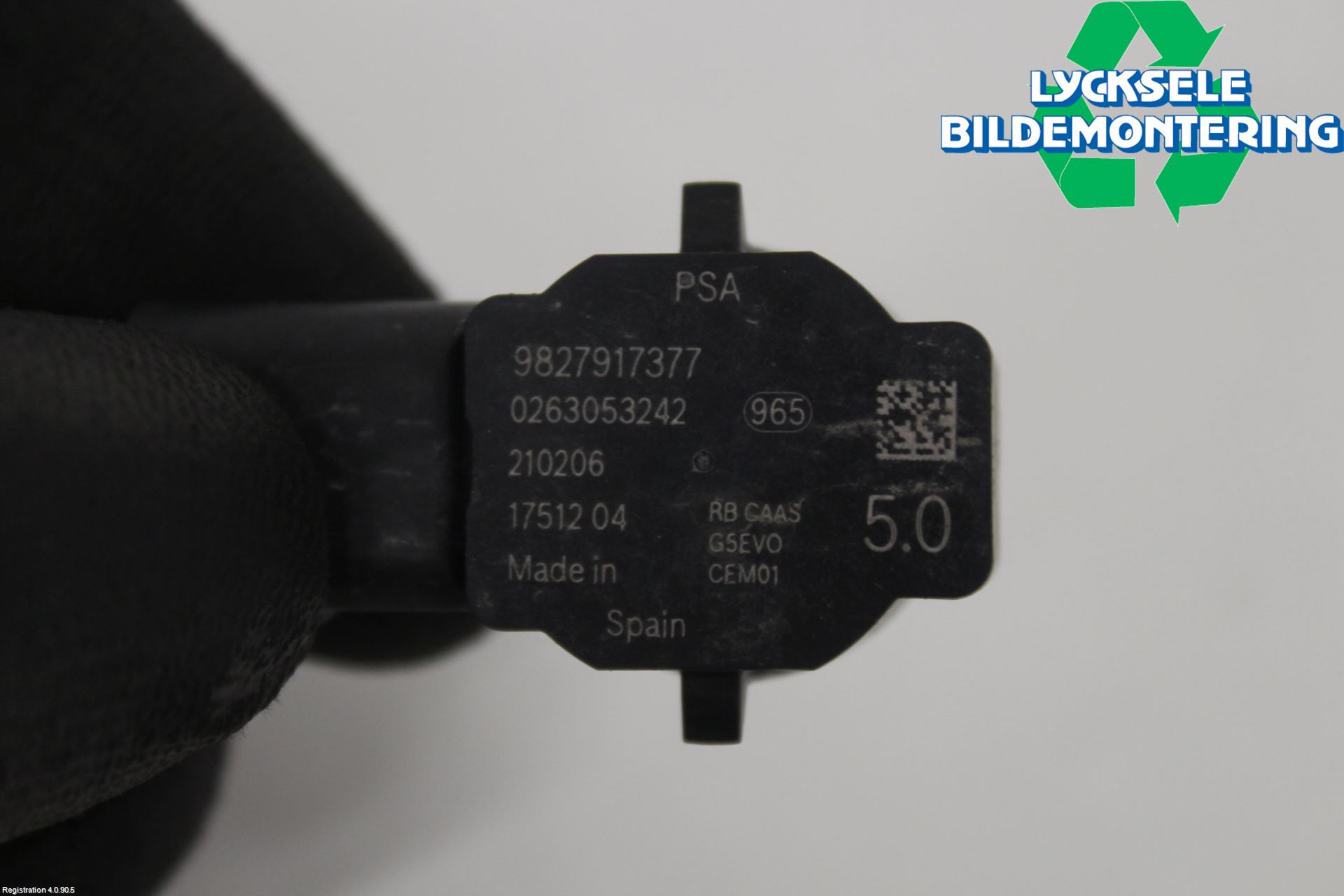 Peugeot 3008 17-24 Parkeringshjälp Backsensor