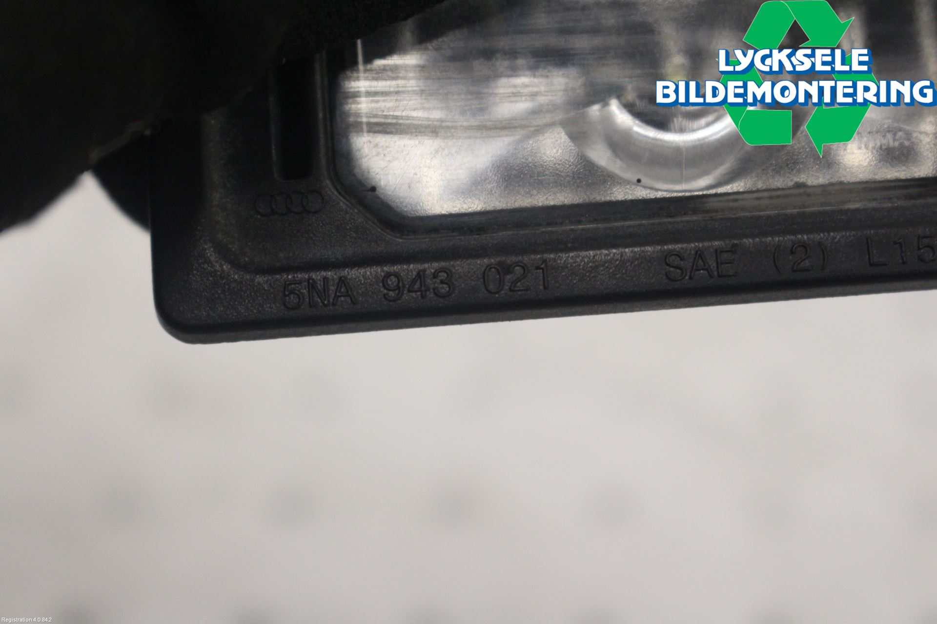 Volkswagen VW GOLF / E-GOLF VII 13-20 Skylt Belysning