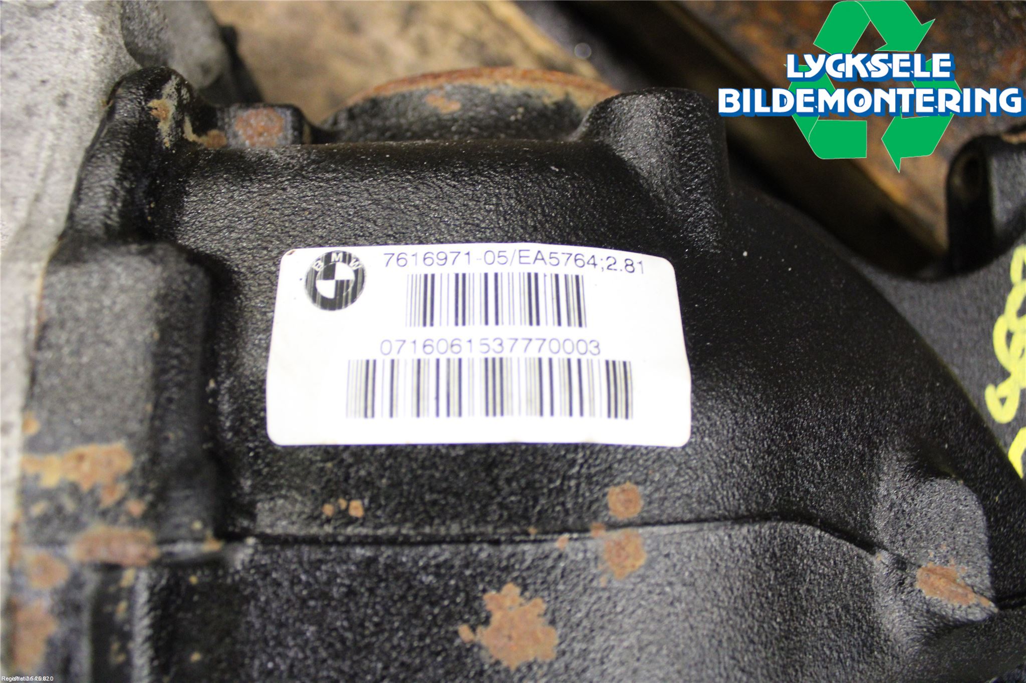 BMW 4 F36 Gran Coupé 14-20 Bakväxel-Diff