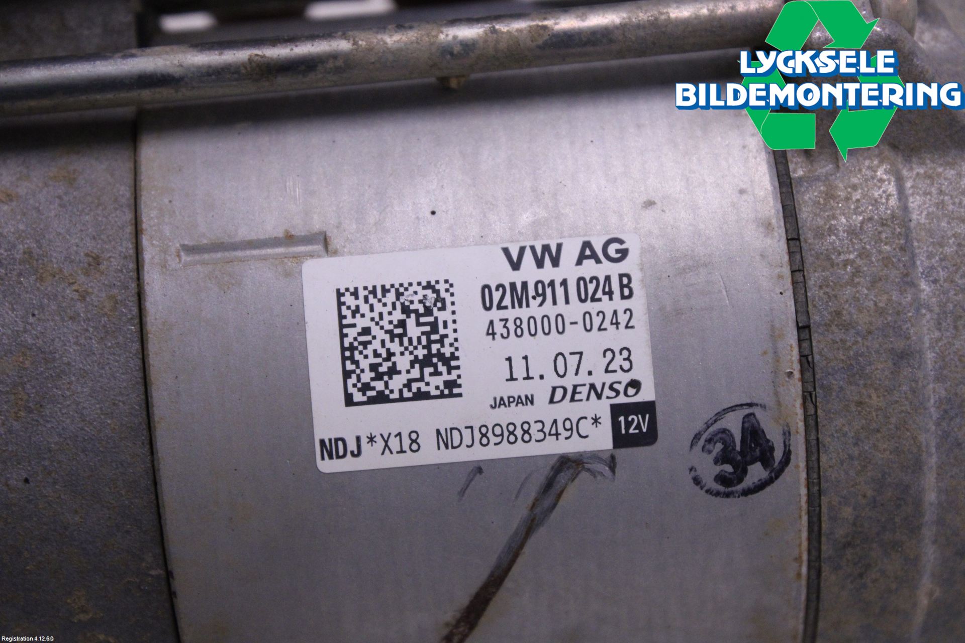 Volkswagen VW CADDY 21- Startmotor Diesel