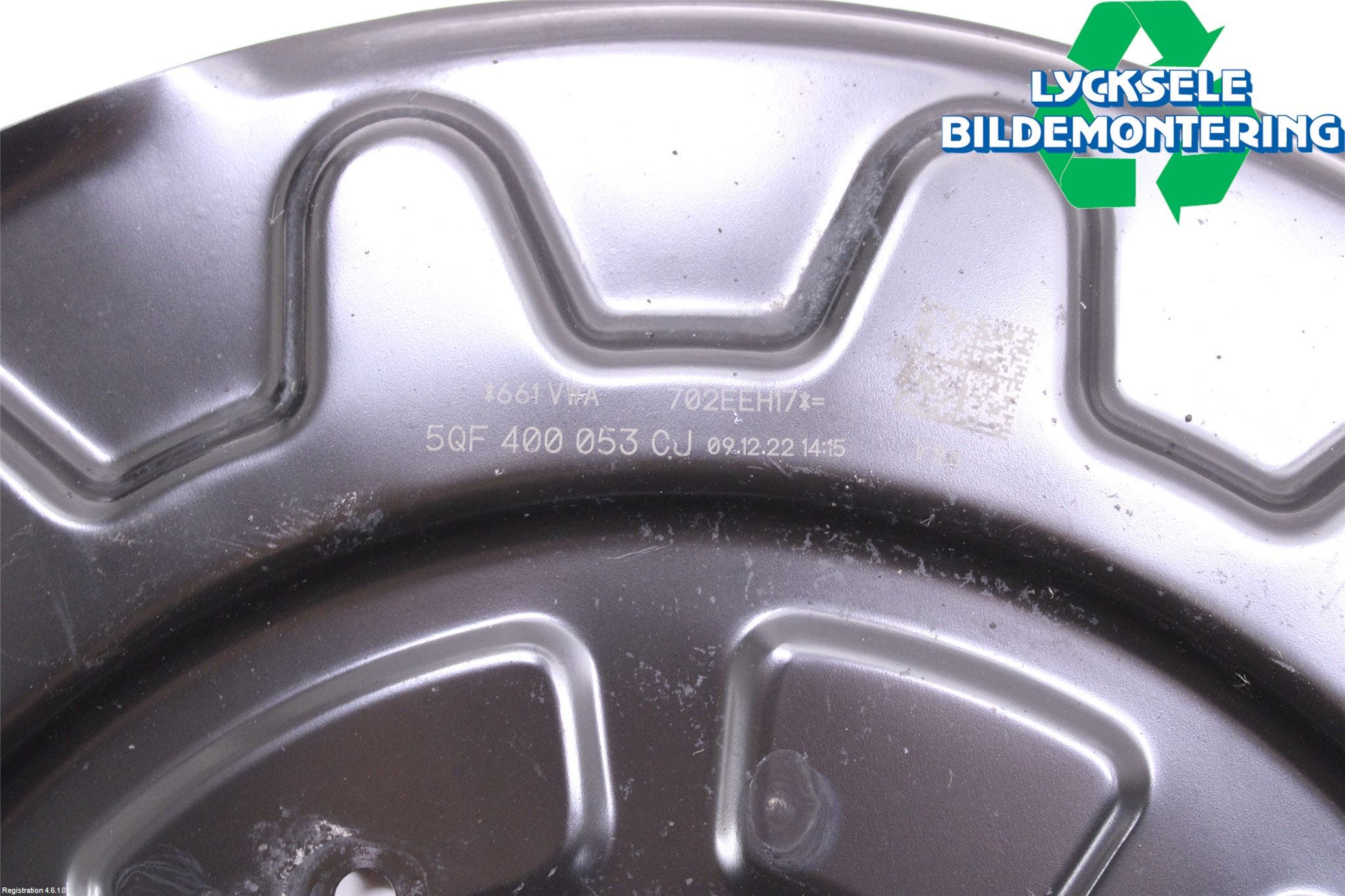 Skoda KODIAQ 17-24 Bromssköld Fram