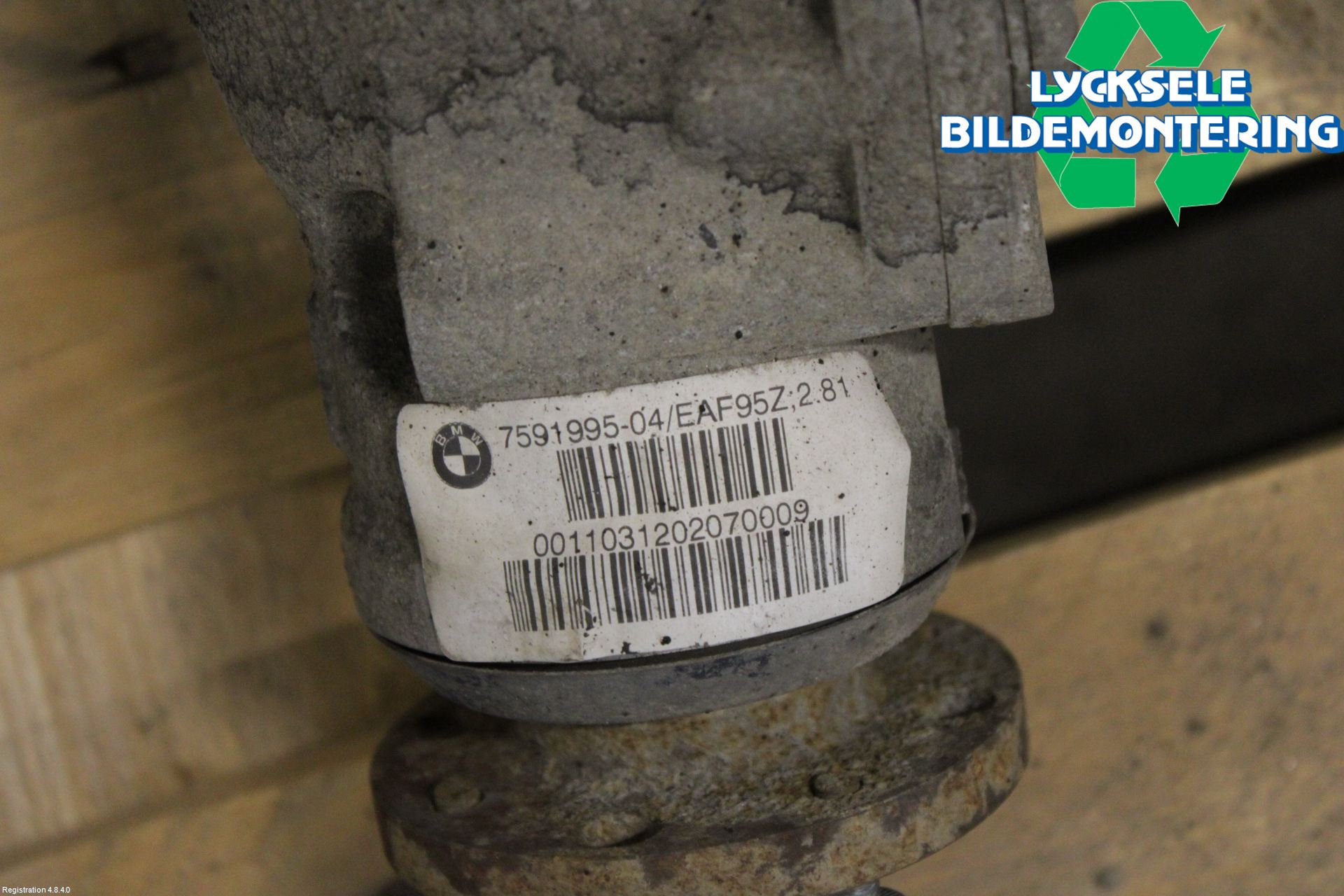 BMW X3 F25 10-17 Framvagn Diffrential