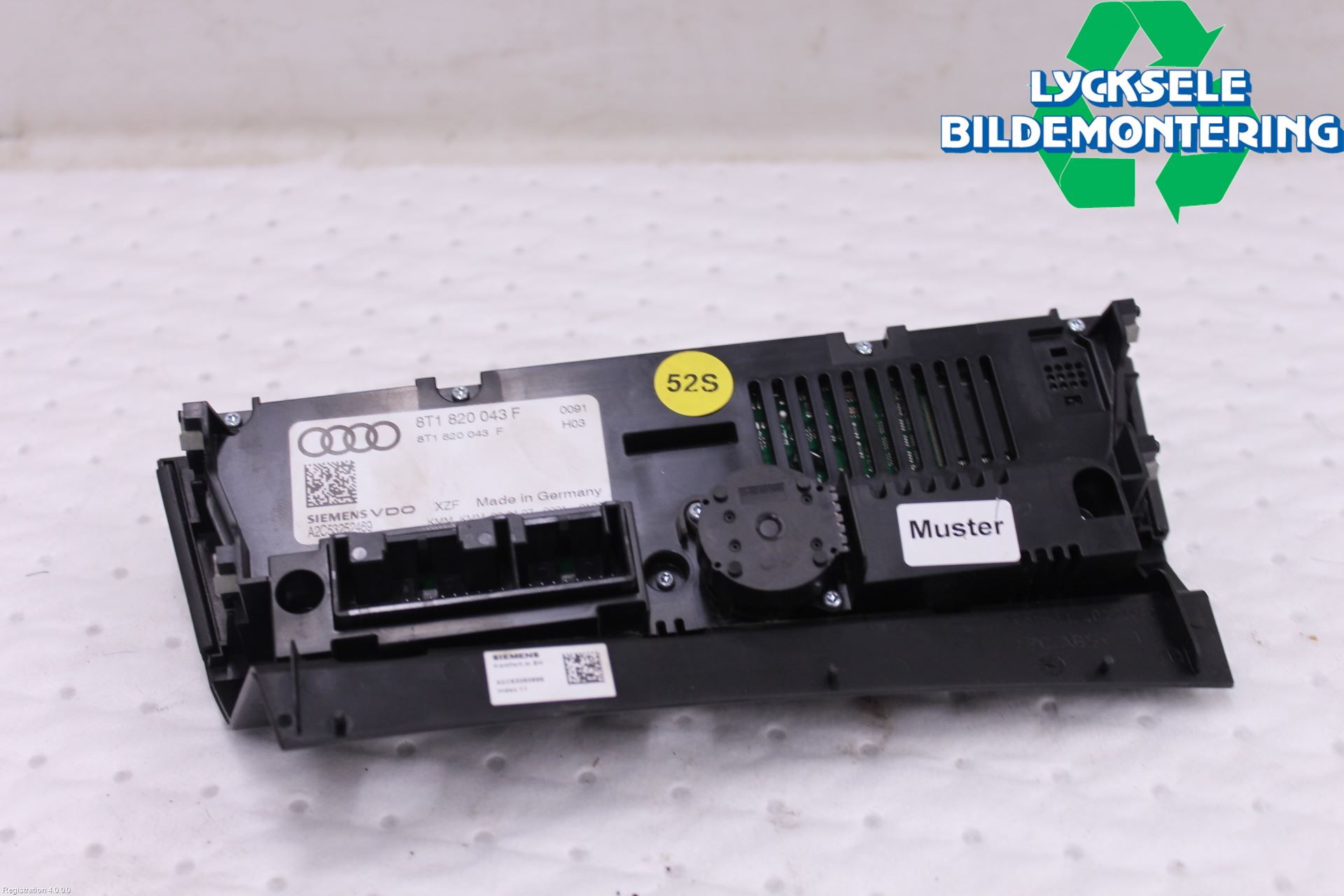 Audi A5 07-16 Ac Styrenhet Ac Manöveren