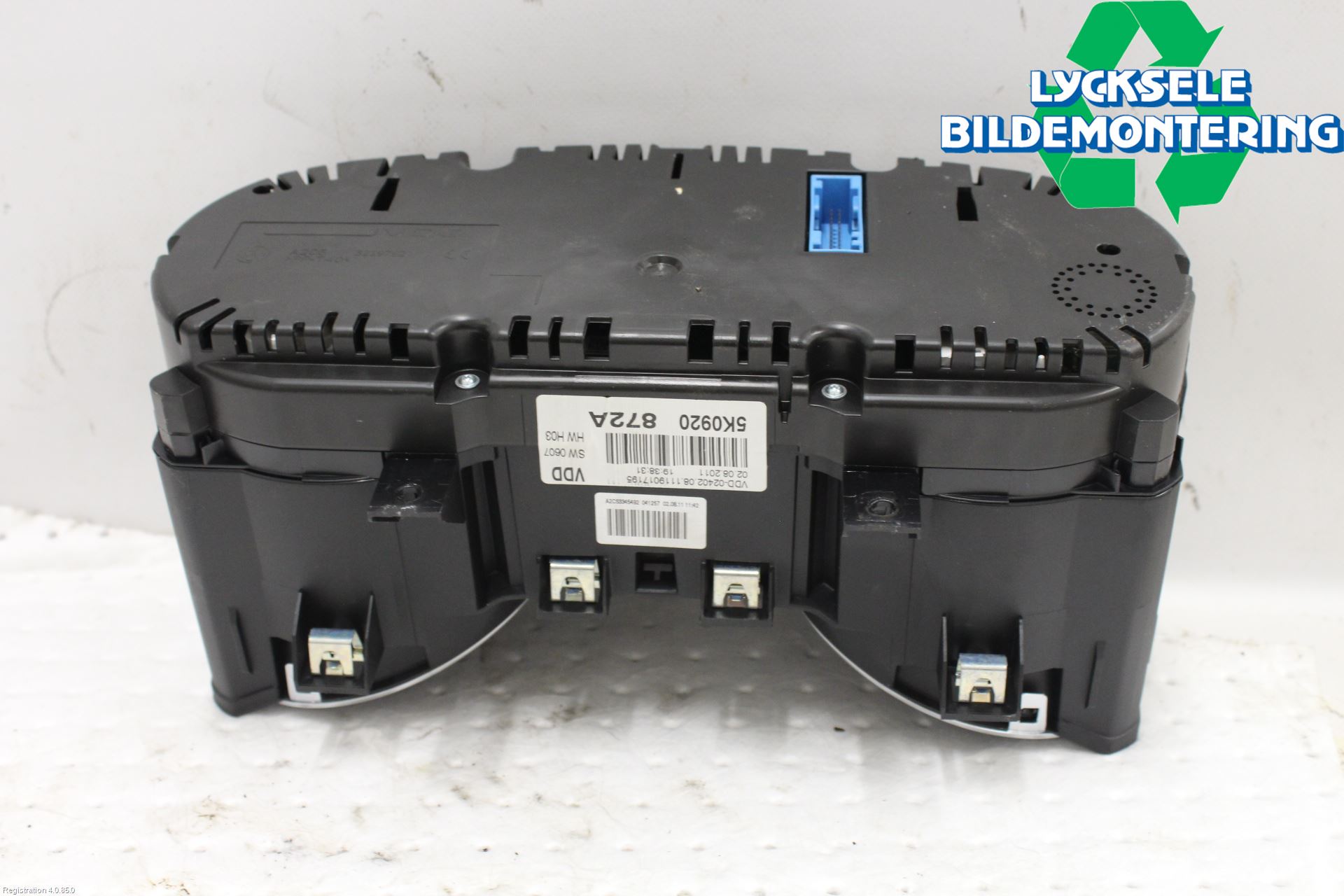 Volkswagen VW GOLF VI 09-13 Instrument Komb