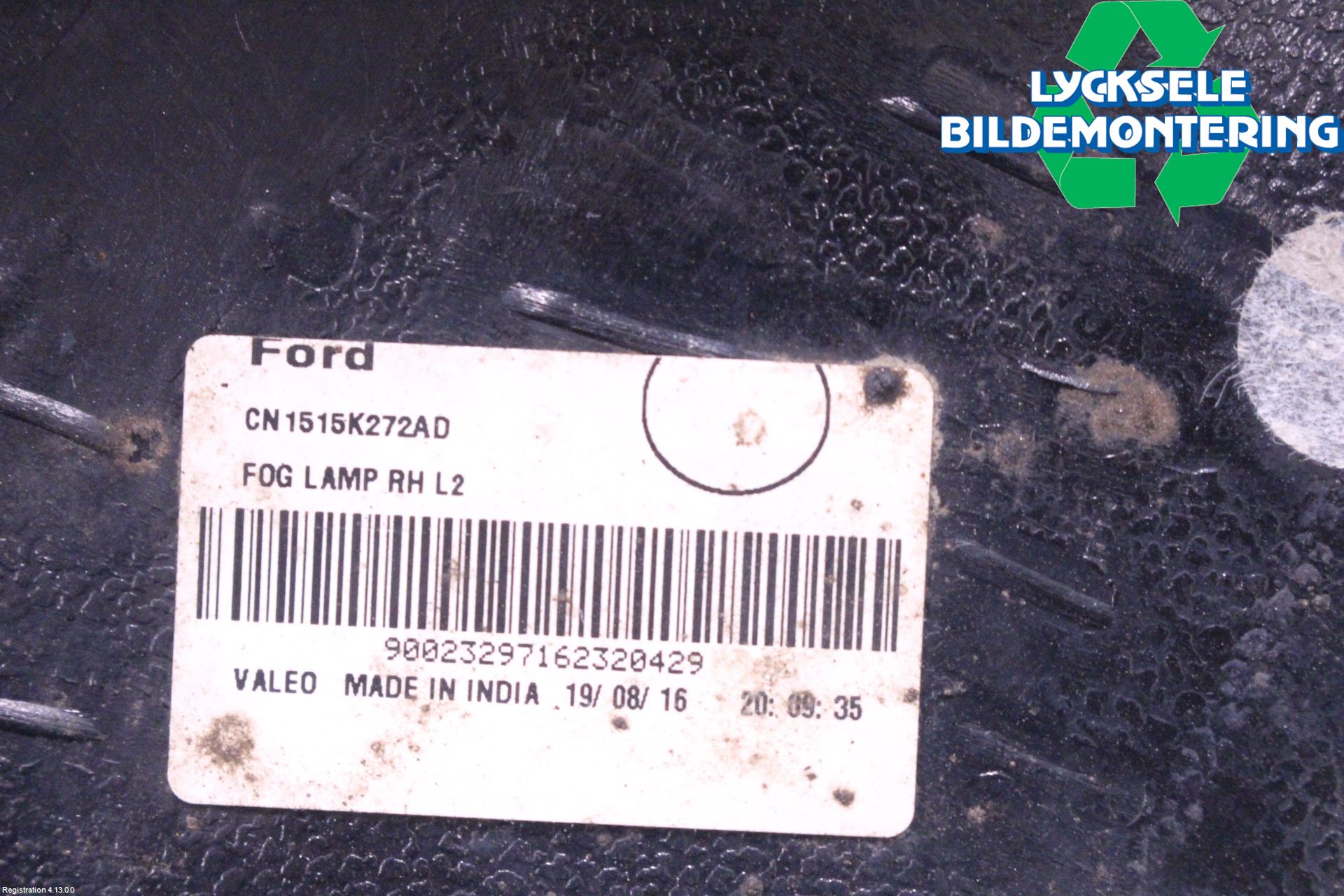 Ford KUGA 13-16 Dimljus/Reflex Bak