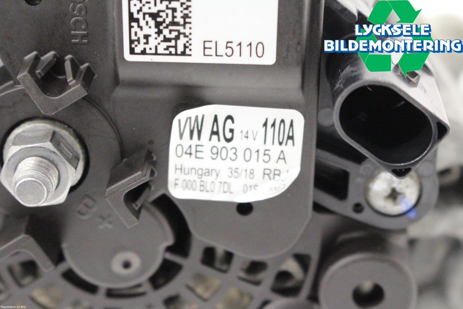 Skoda FABIA 15-21 Generator