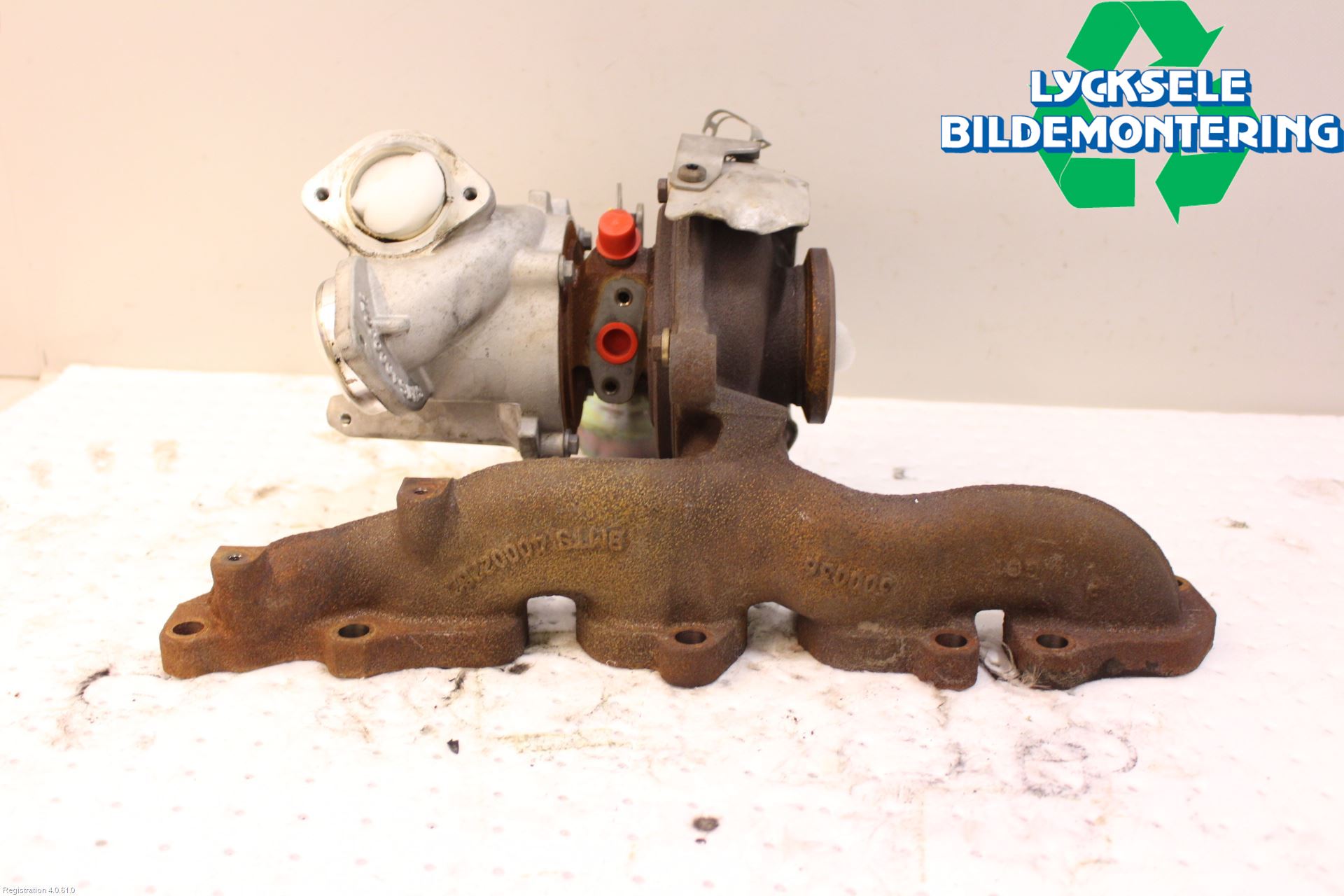 Volkswagen VW CADDY 16-20 Turboaggregat