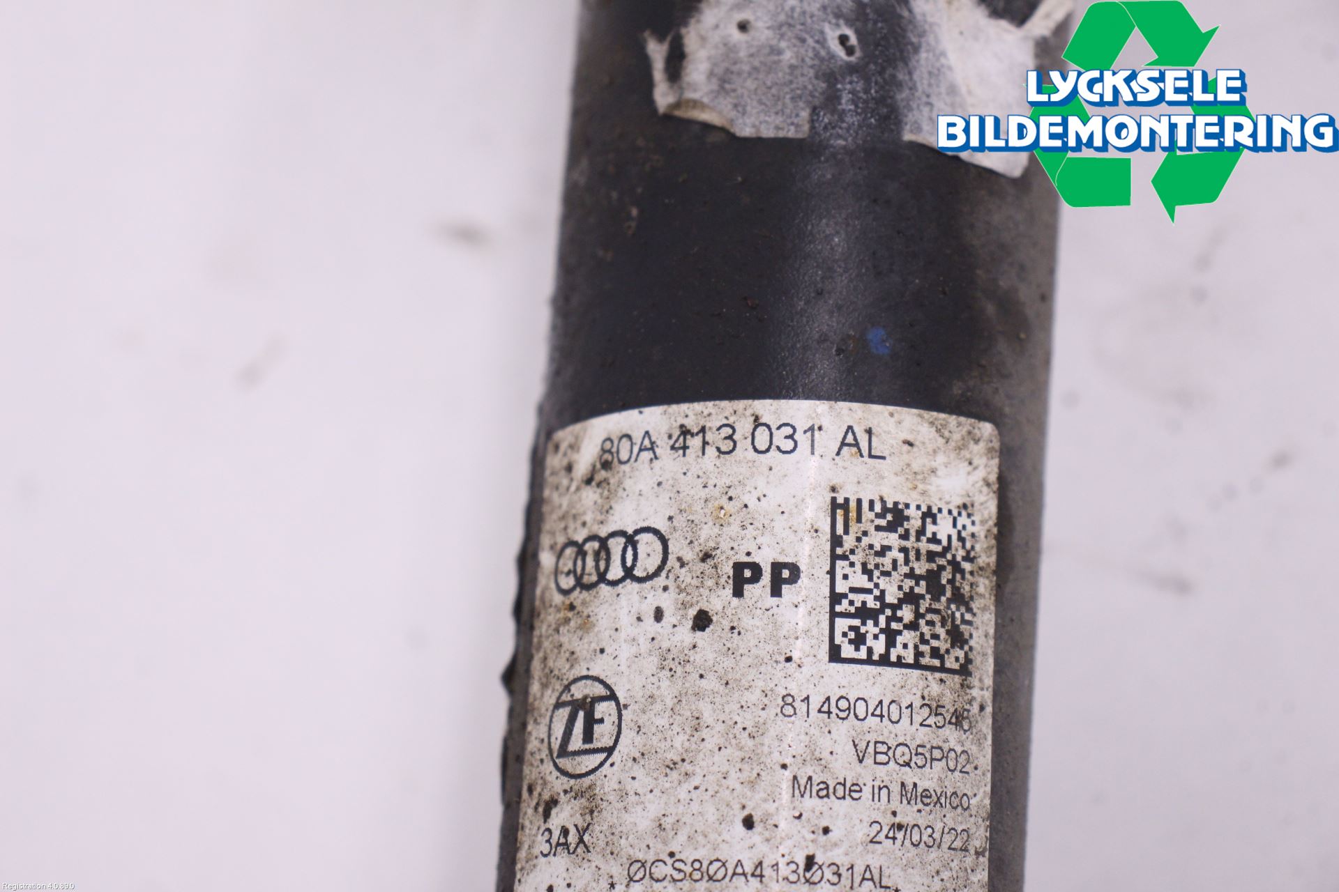 Audi Q5/SQ5 17- Fjäderben Fram Vänster