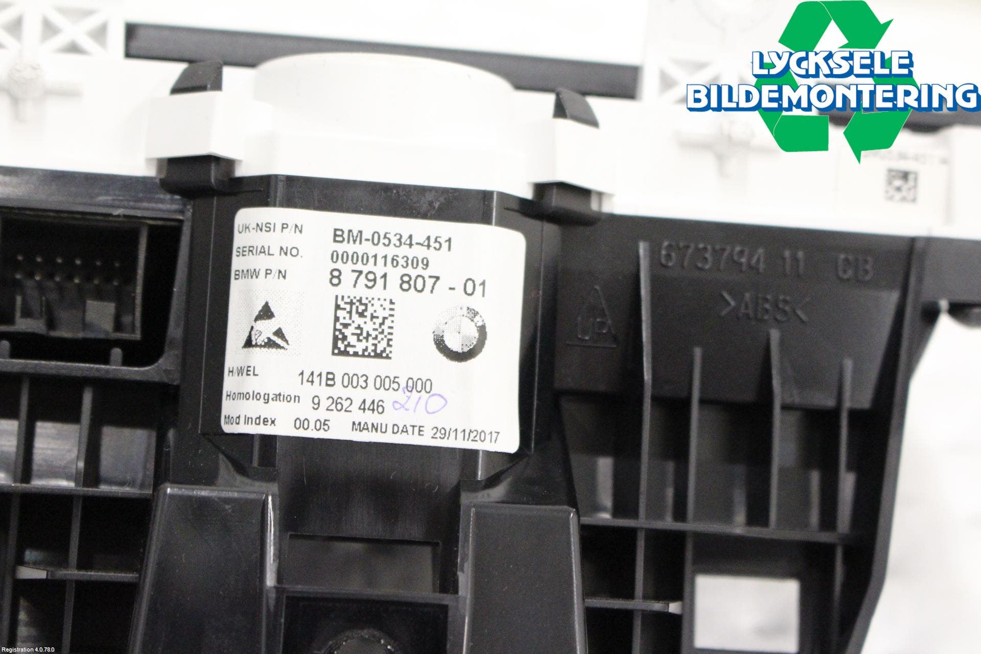 BMW i3 I01 13-22 Instrument Komb