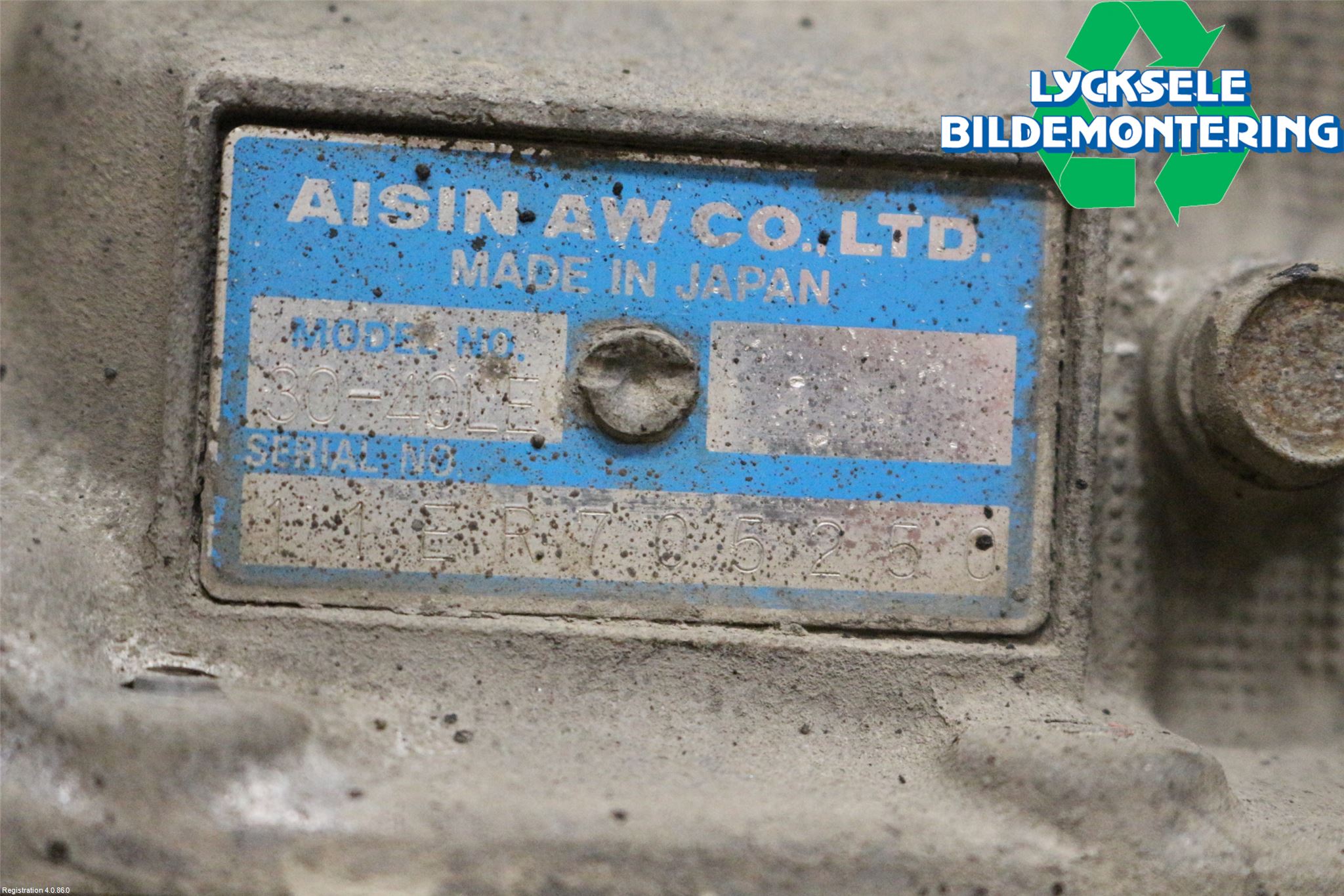 Isuzu D-MAX Växellåda Automat