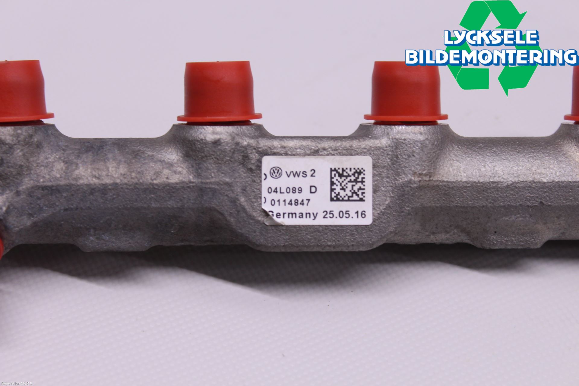 Volkswagen VW GOLF / E-GOLF VII 13-20 Inj. Fuelrail