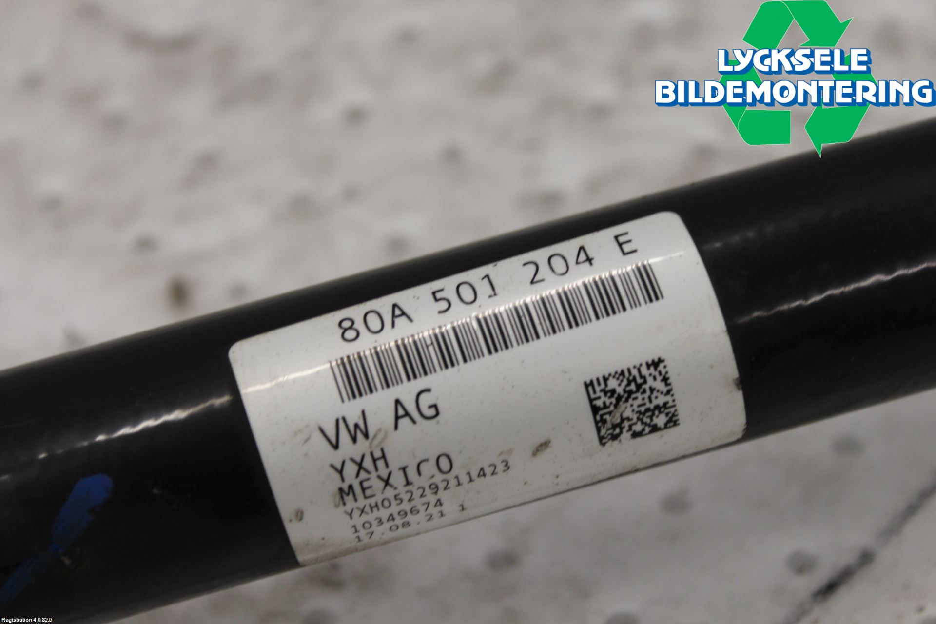 Audi Q5/SQ5 17- Drivaxel Bak Höger