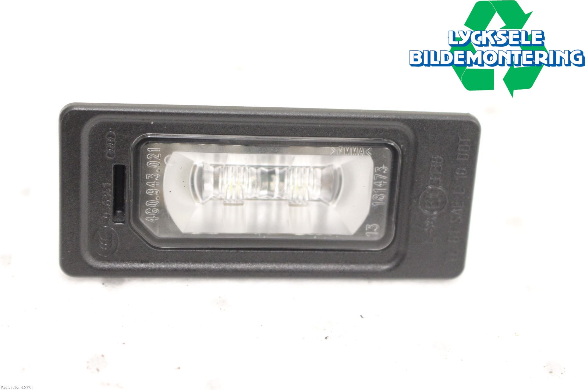 Audi A5 07-16 Skylt Belysning