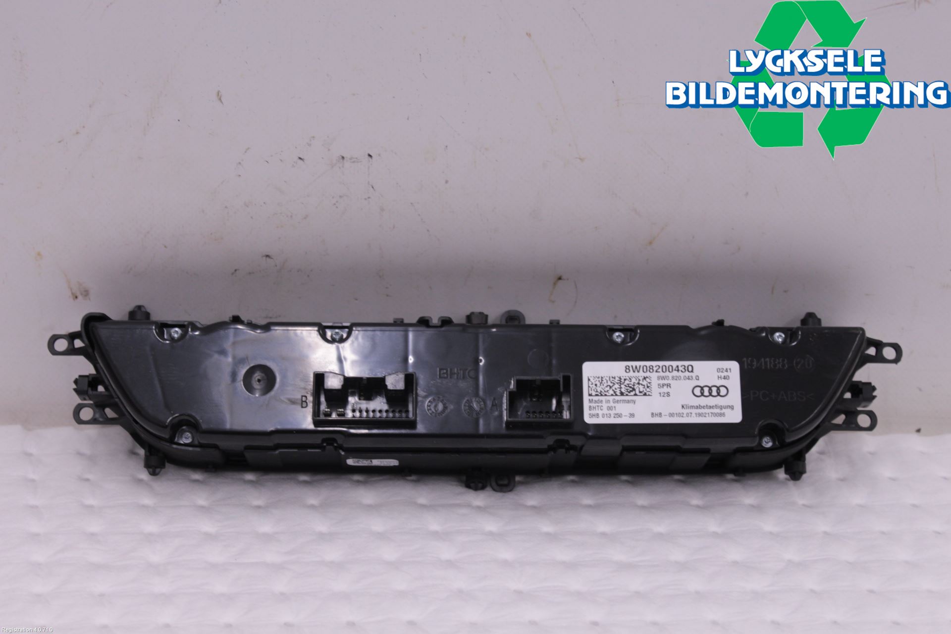 Audi A4/S4 B9 20- Ac Styrenhet Ac Manöveren