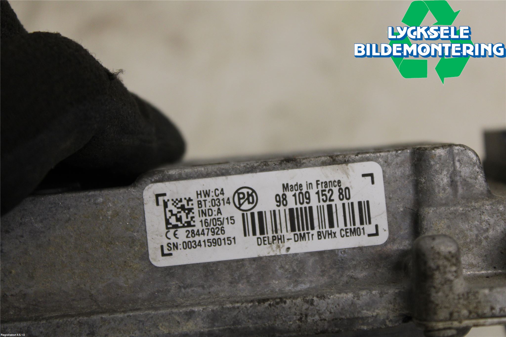 Citroen BERLINGO 08-18 Styrenhet Övrigt