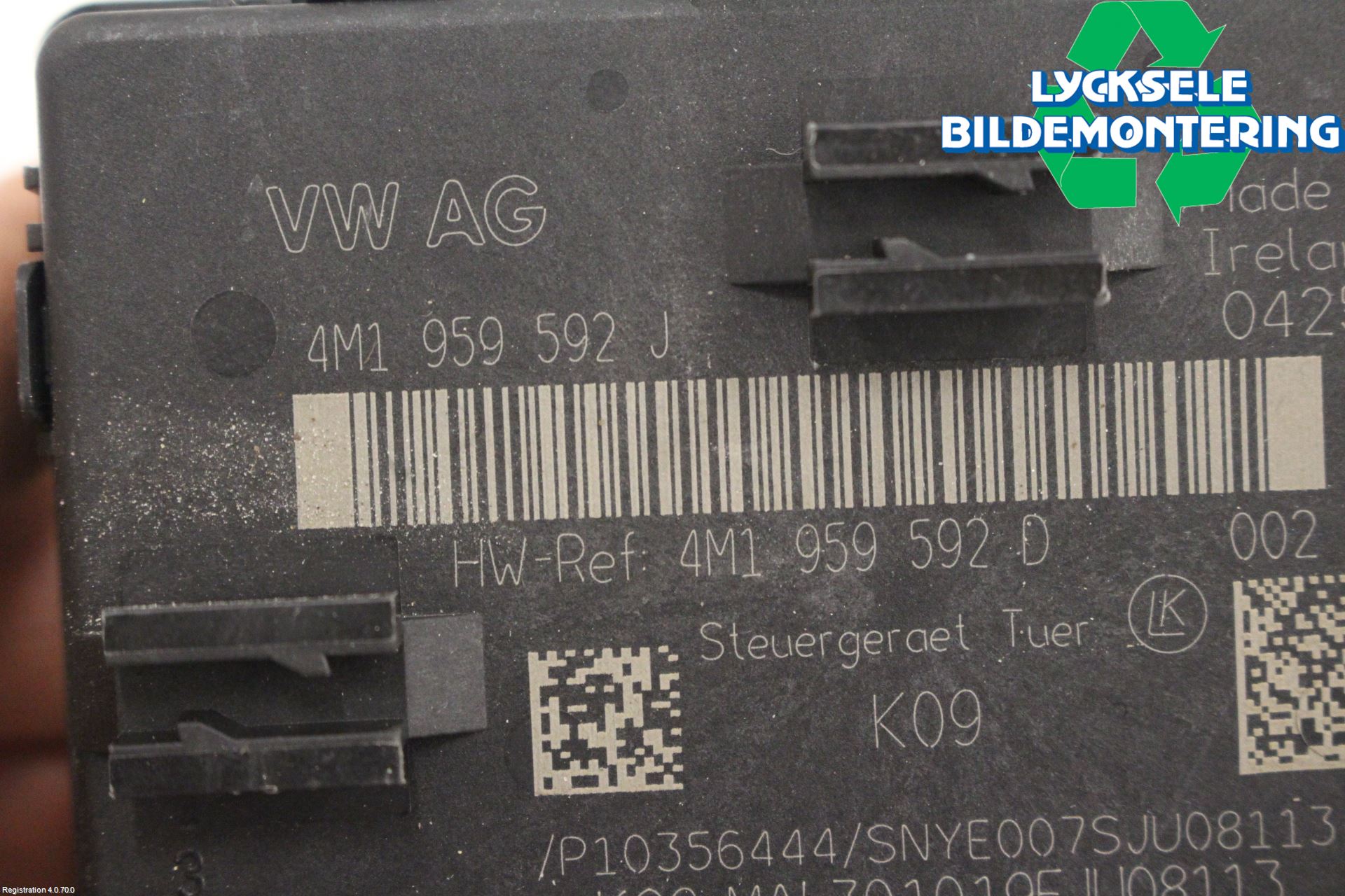 Audi A6 F2/C8 19- Styrenhet Dörr