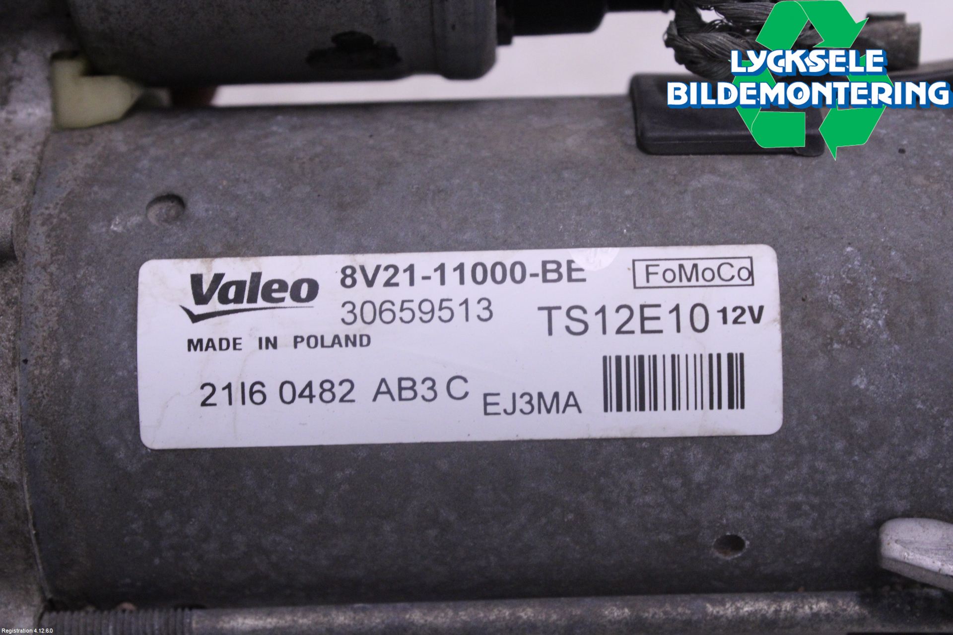 Ford KA+ 16-20 Startmotor