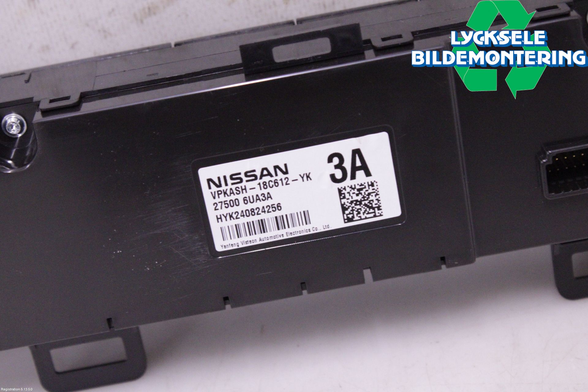 Nissan QASHQAI 21- Ac Styrenhet Ac Manöveren