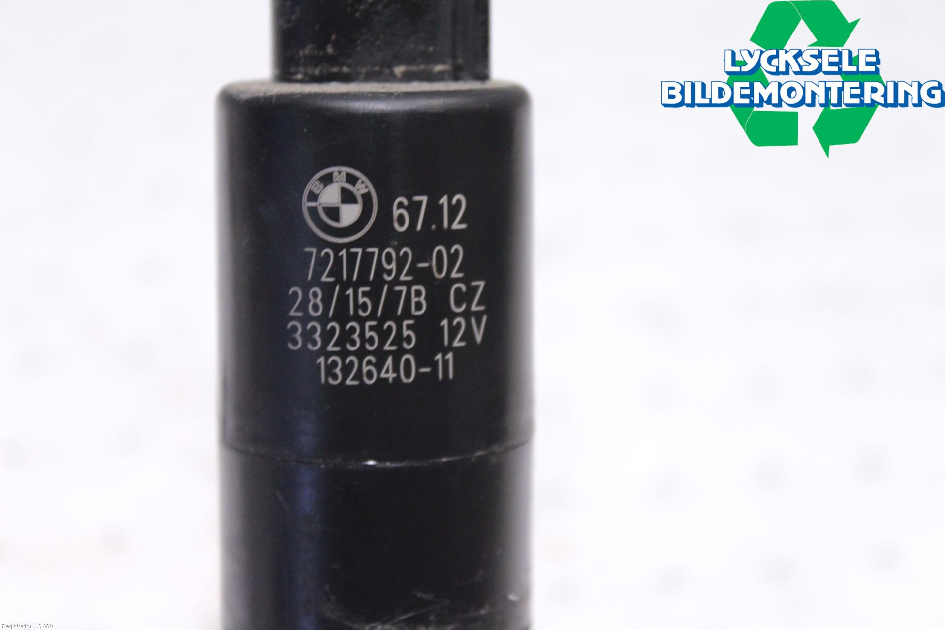 BMW X3 F25 10-17 Spolarpump Högtryck