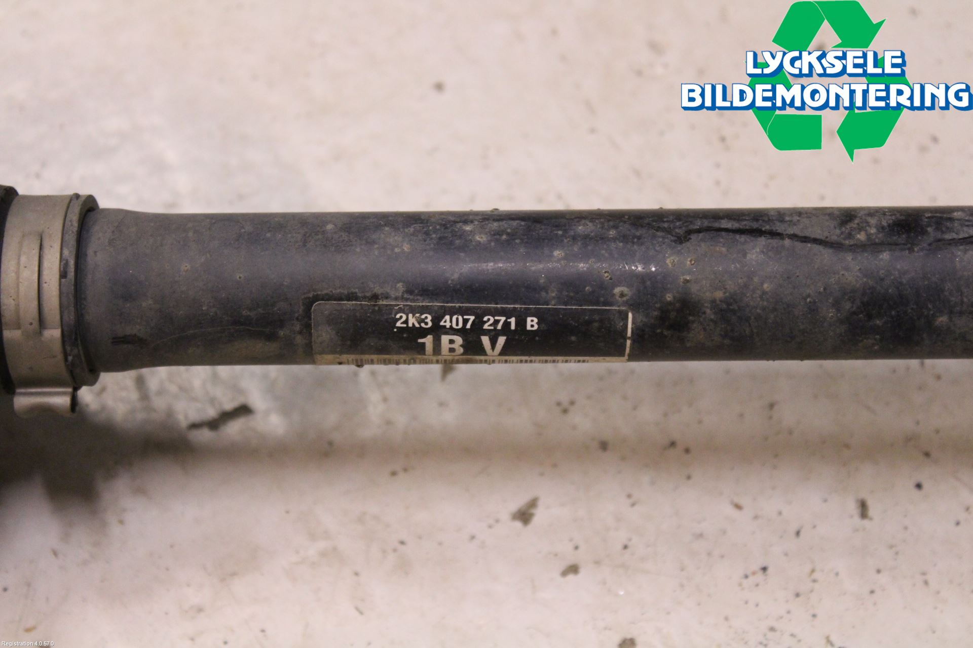 Volkswagen VW CADDY 11-15 Drivaxel Fram Vänster