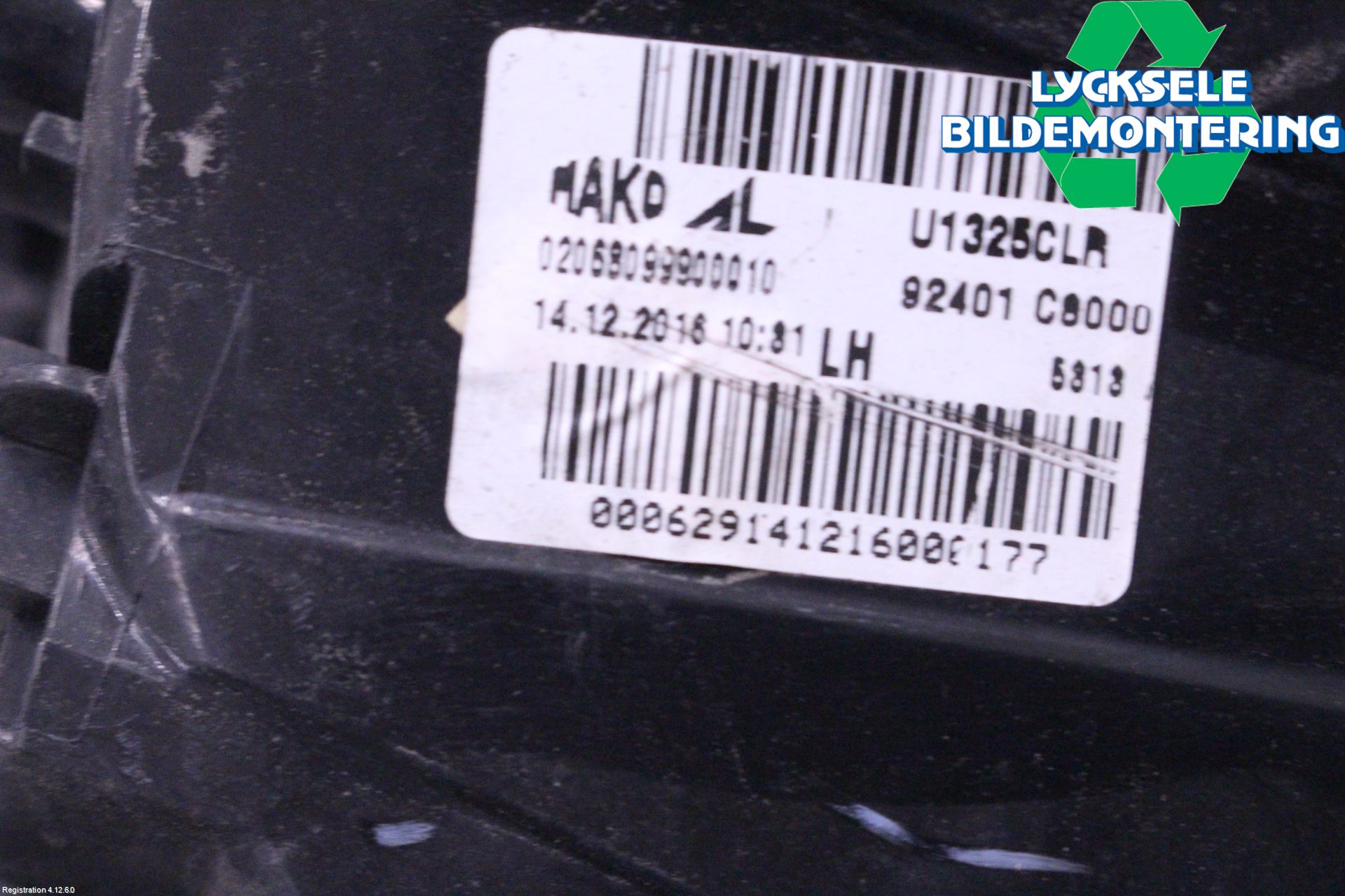 Hyundai i20 GB 15-20 Bakljus Vänster