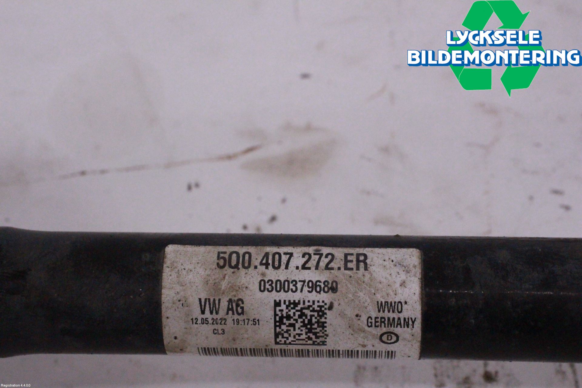 Cupra LEON 21- Drivaxel Fram Höger