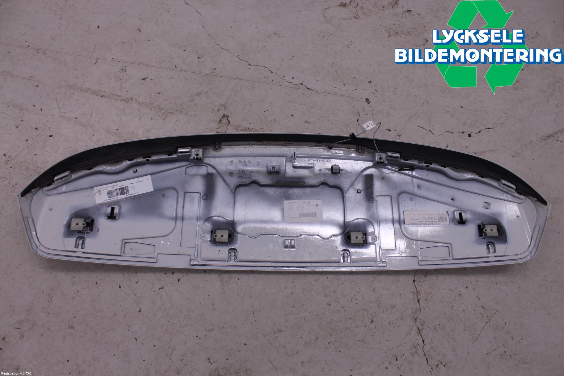 BMW 3 F30/F31/F80 12-19 Spoiler Baklucka