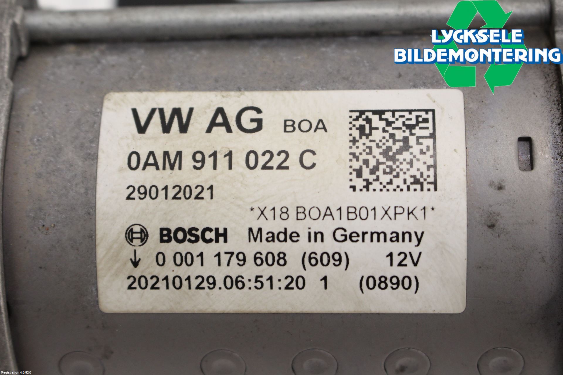 Audi A3/S3 8Y 21- Startmotor