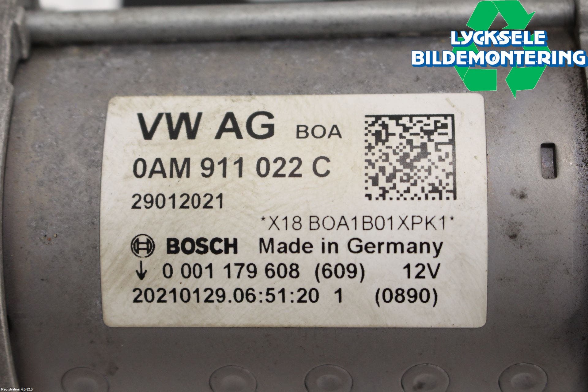 Audi A3/S3 8Y 21- Startmotor