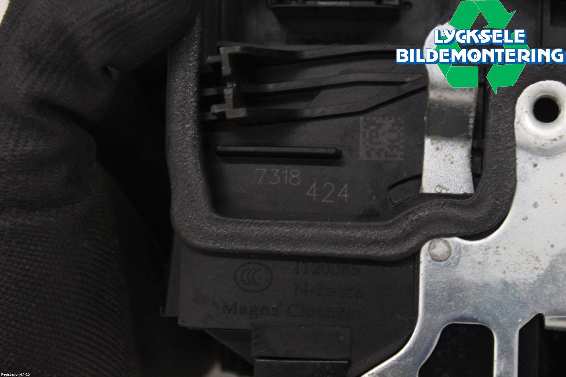 BMW X4 F26 14-18 Låskista-Dörrlås