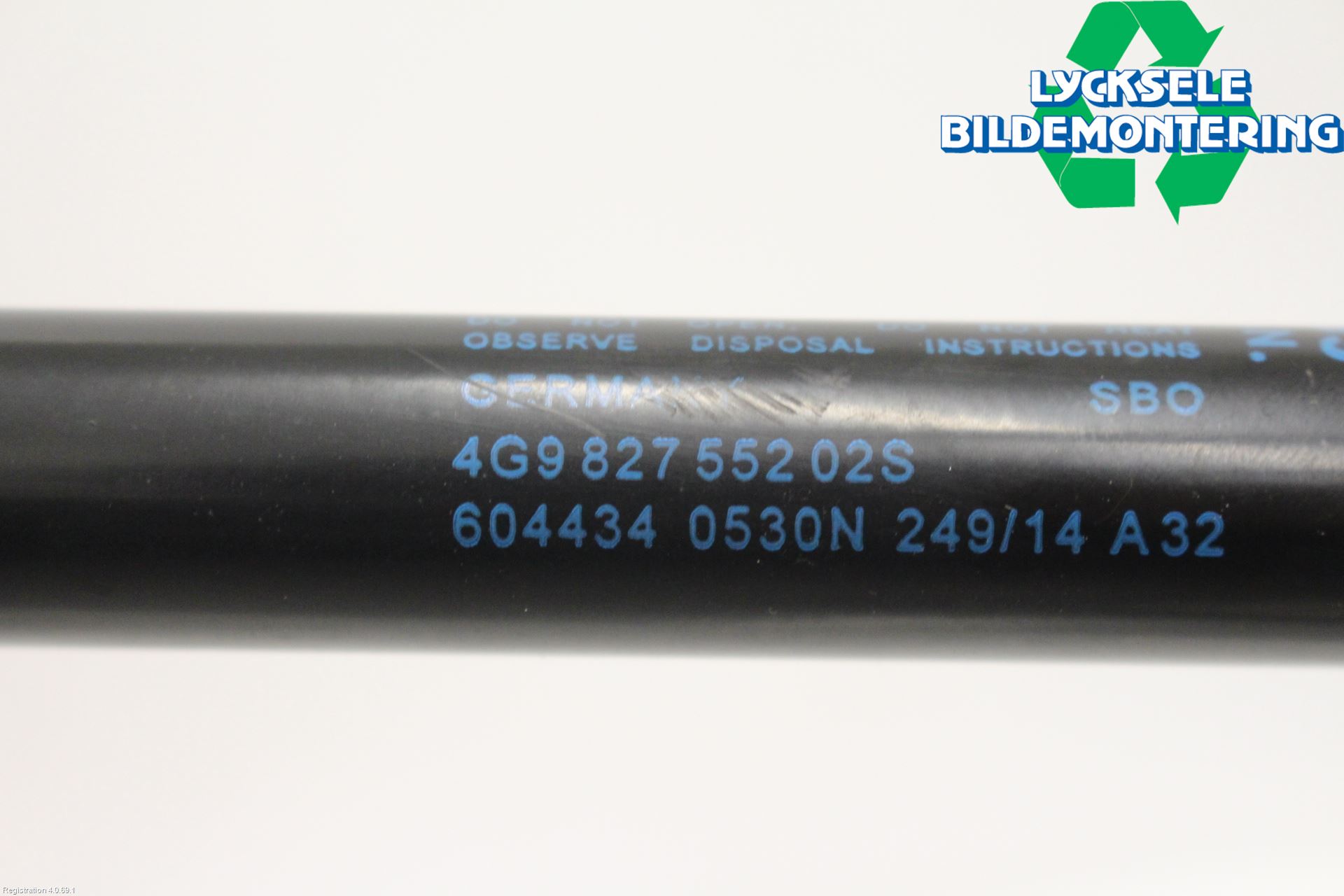 Audi A6/S6 4G 11-18 Gasfjäder Baklucka