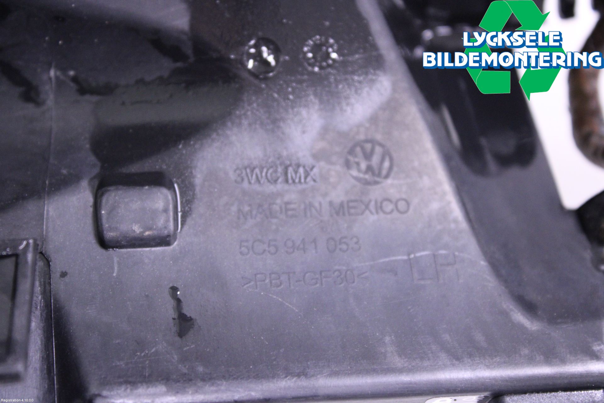 Volkswagen VW BEETLE 12- Strålkast Fästsarg