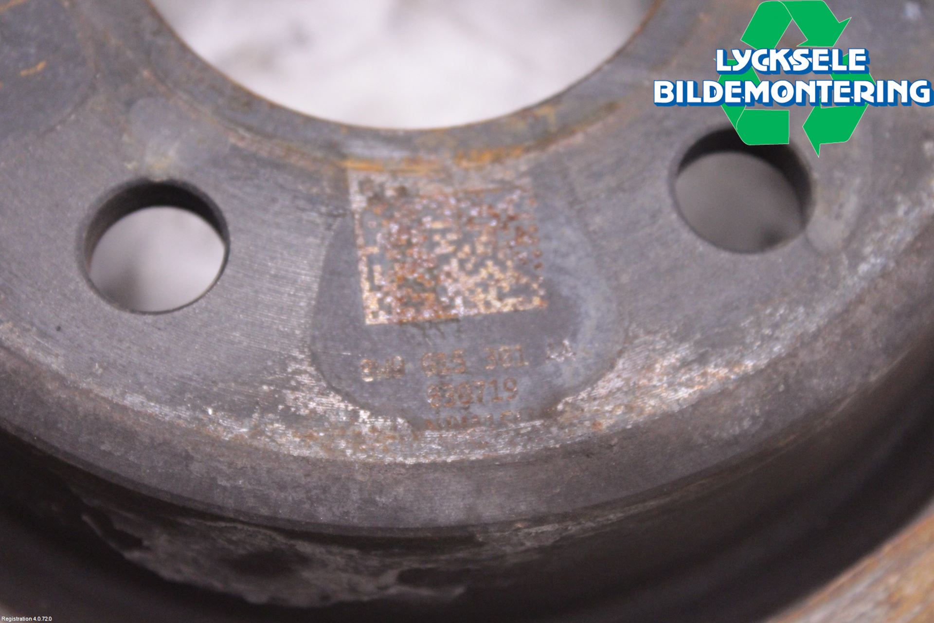 Audi A4/S4 B9 20- Bromsskiva Fram