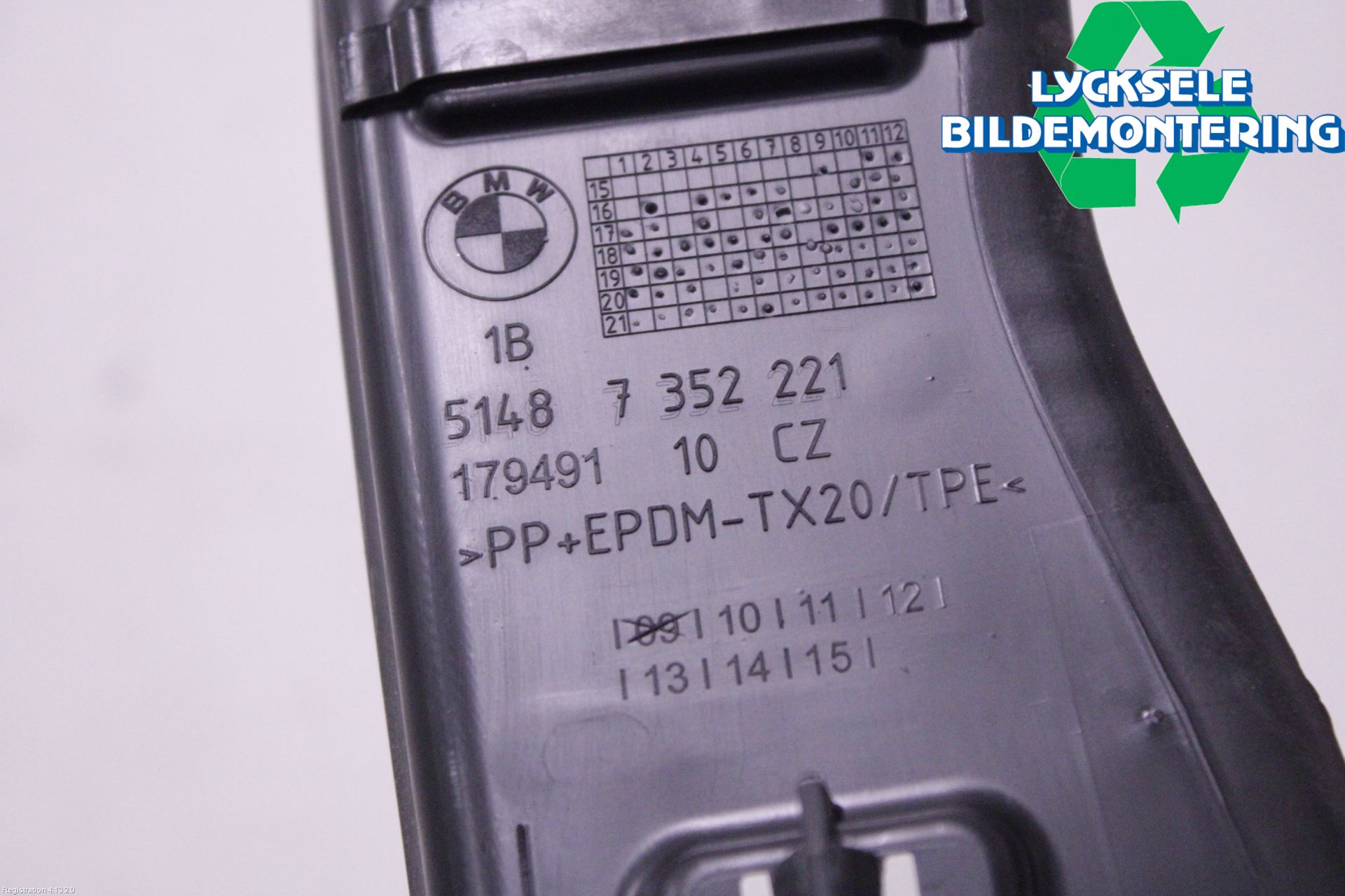 BMW 5 G30/G31/F90 17-23 Skärm Hörn Utfyllnad Fram
