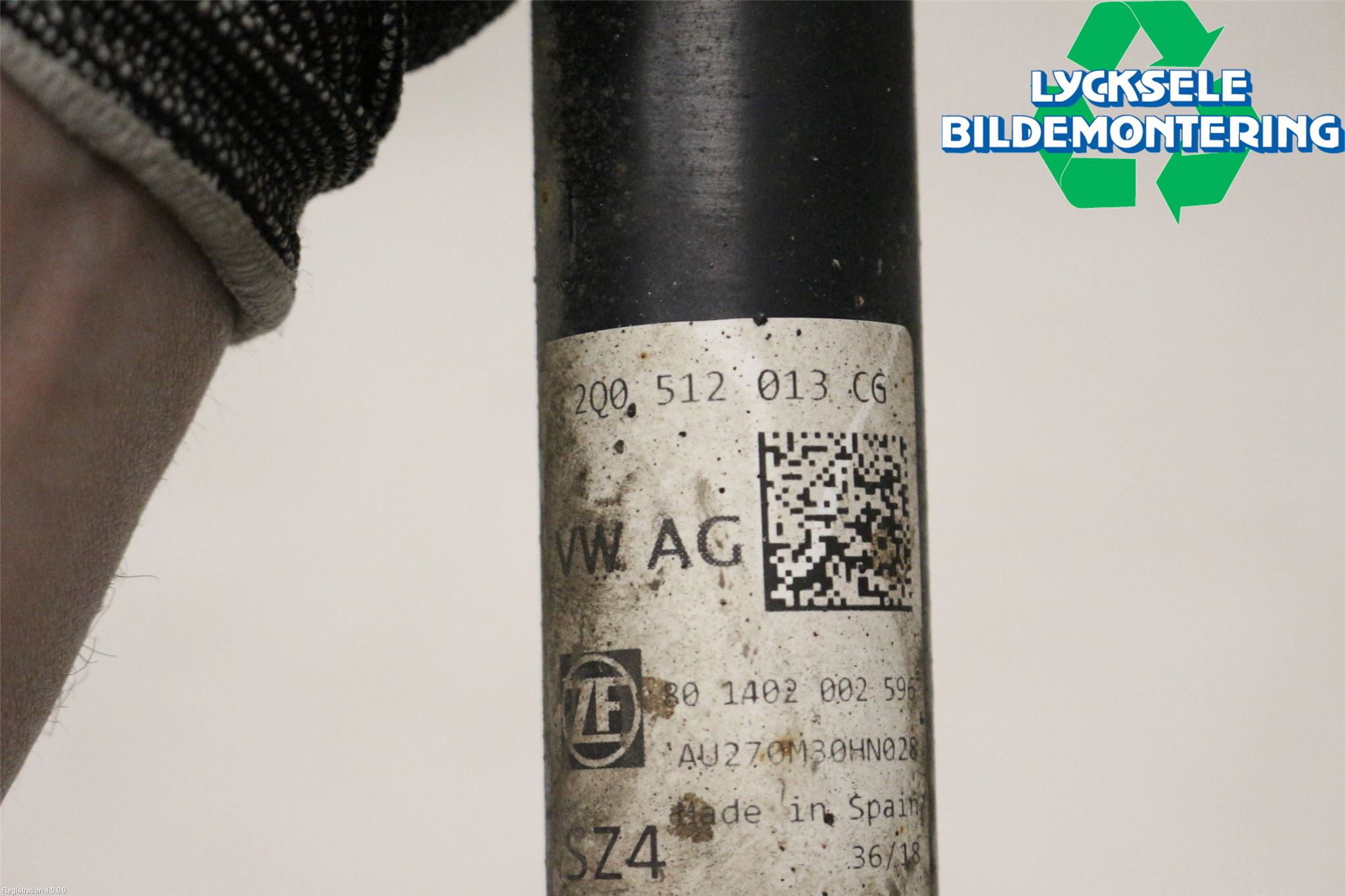 Audi A1 19- Stötdämpare Bak