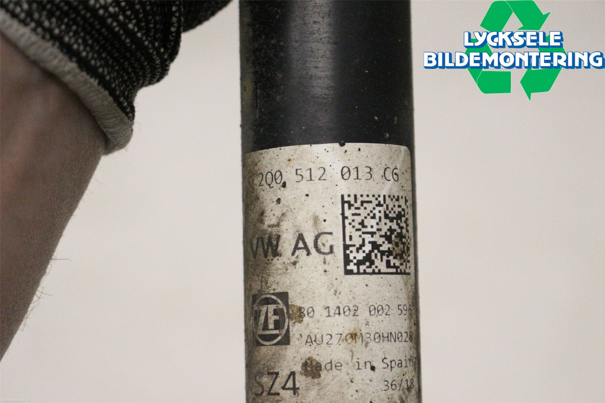 Audi A1 19- Stötdämpare Bak